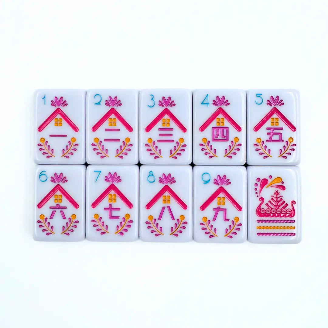 The Scandinavian Folk Art Series | Mahjong with Nordic Style - Preorder