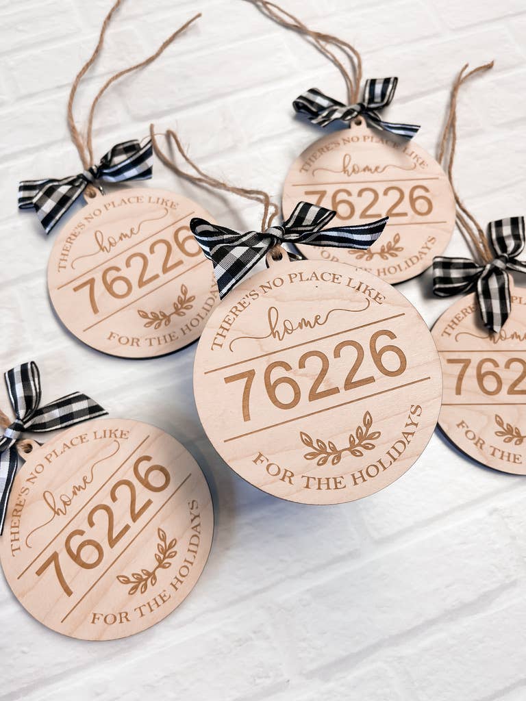 Zip Code Ornament