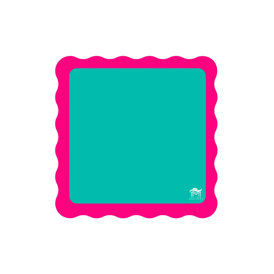 Mini Mahjong Mat | Color Wave | 21" X 21" - Preorder