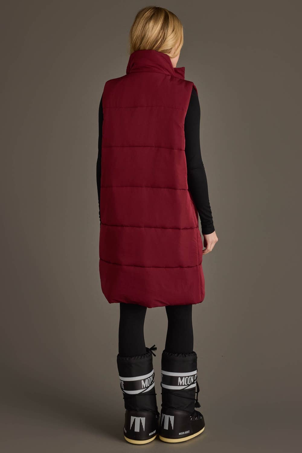Crimson Long Vest