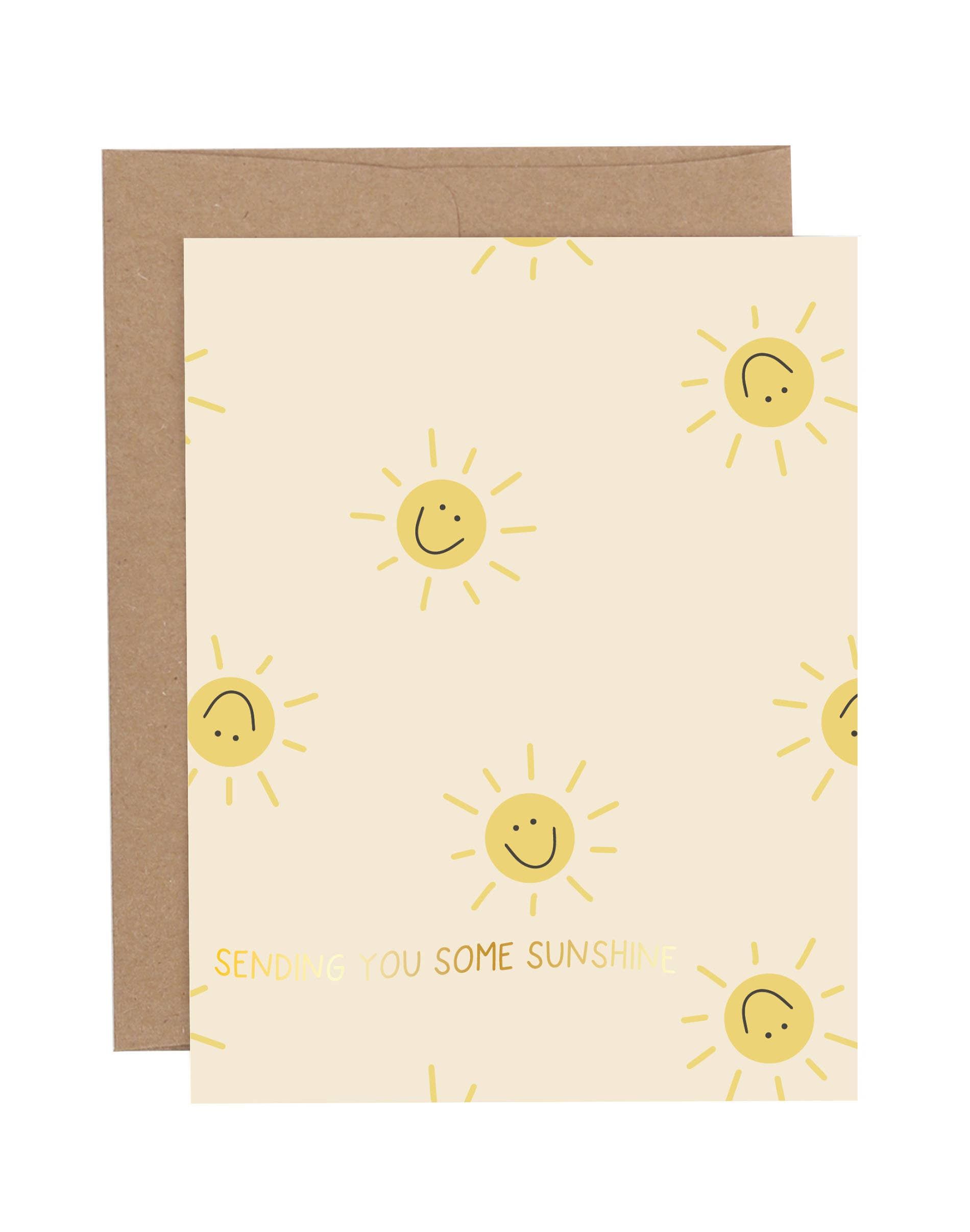 Sending Sunshine Greeting Card