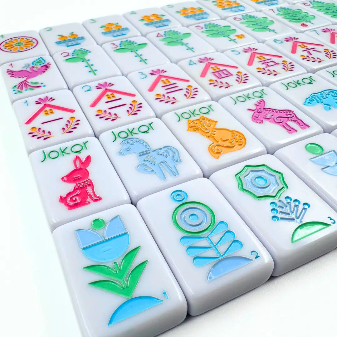 The Scandinavian Folk Art Series | Mahjong with Nordic Style - Preorder