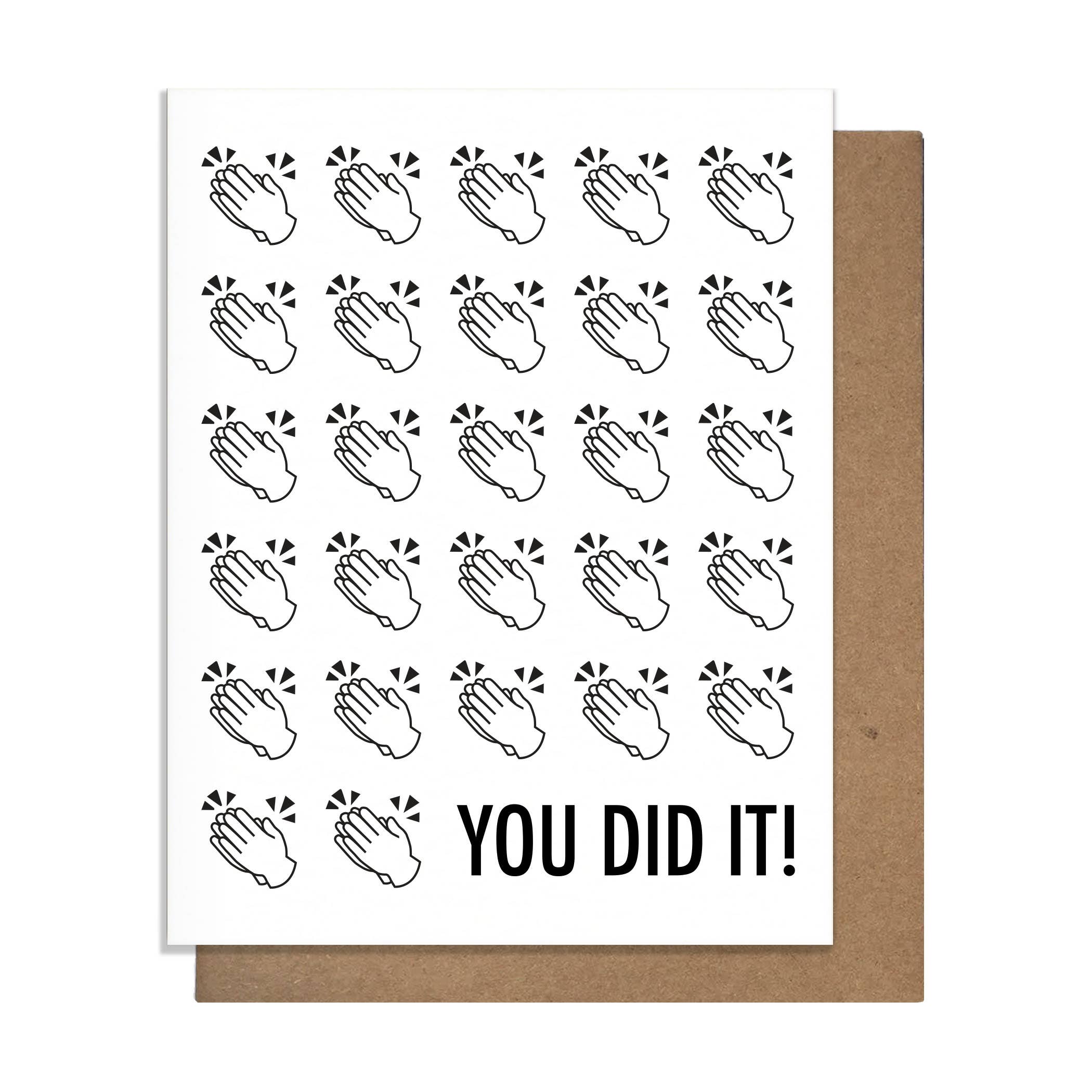 Hand Clap - Congratulations Card
