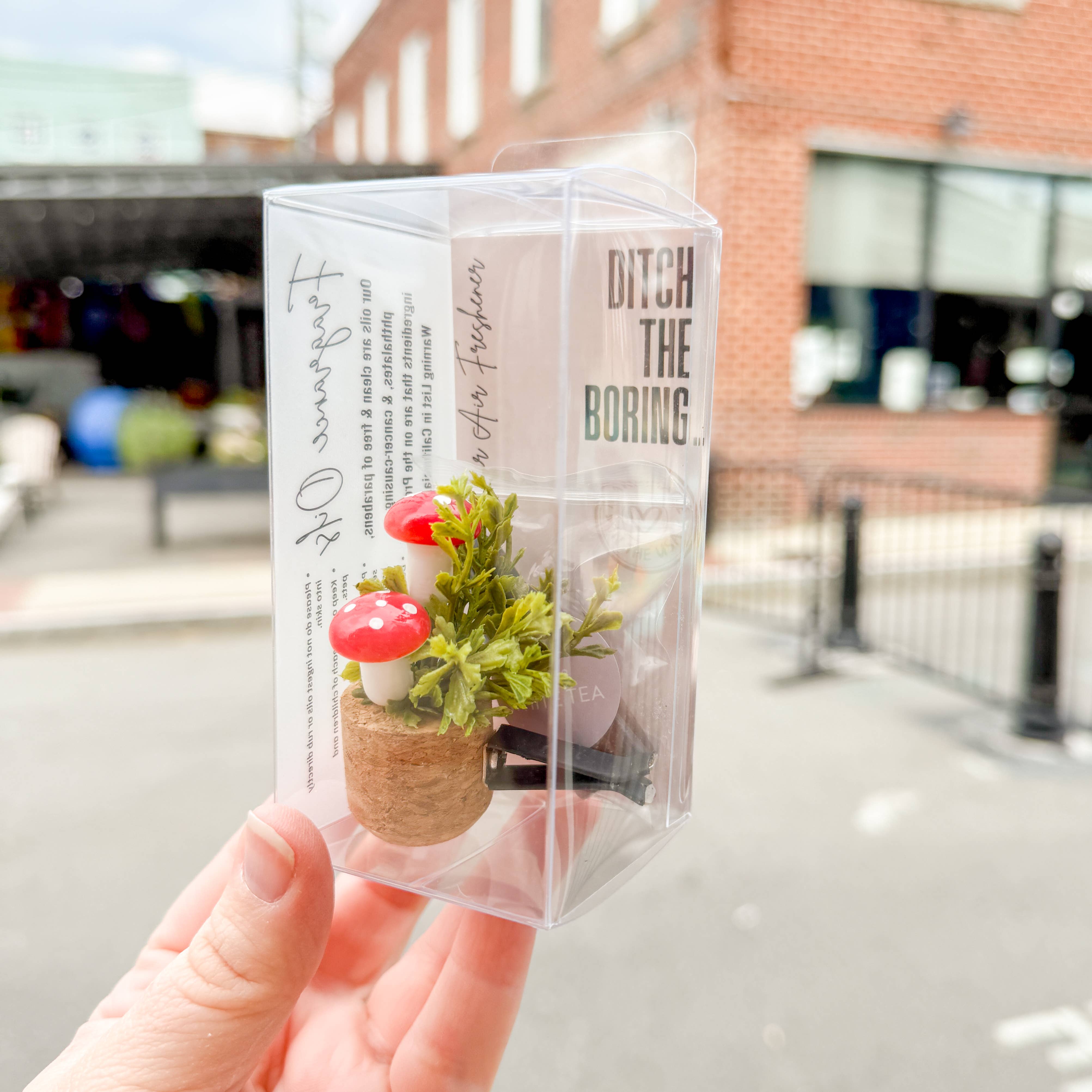 Plant Car Vent Clip Air Freshener Diffuser (Reusable)