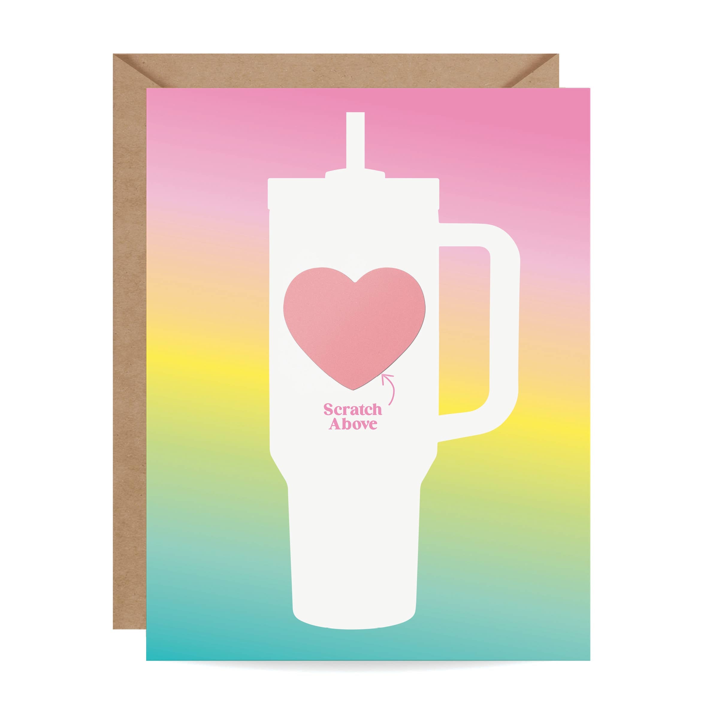 Scratch-off Greeting Card - Stanley Cup