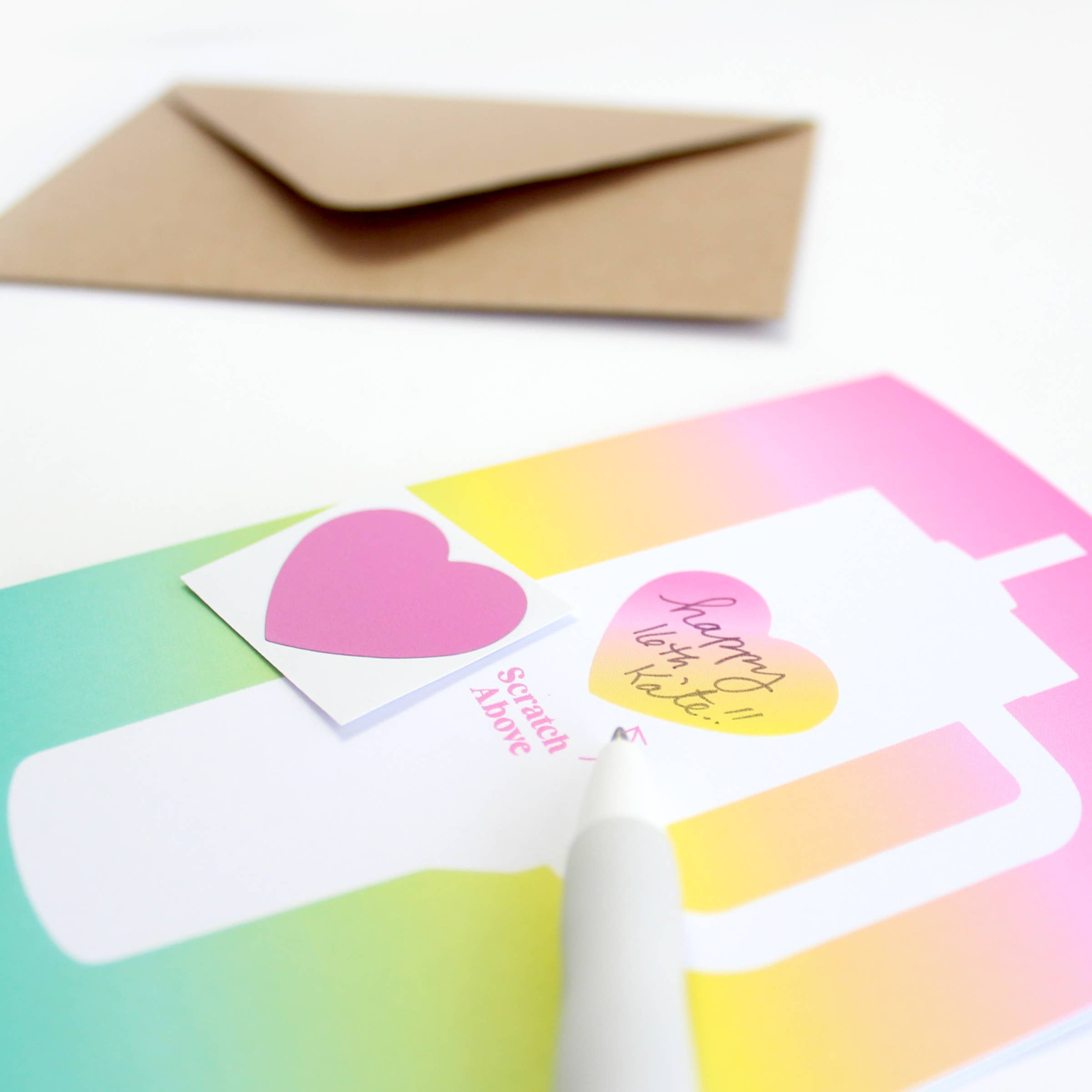 Scratch-off Greeting Card - Stanley Cup