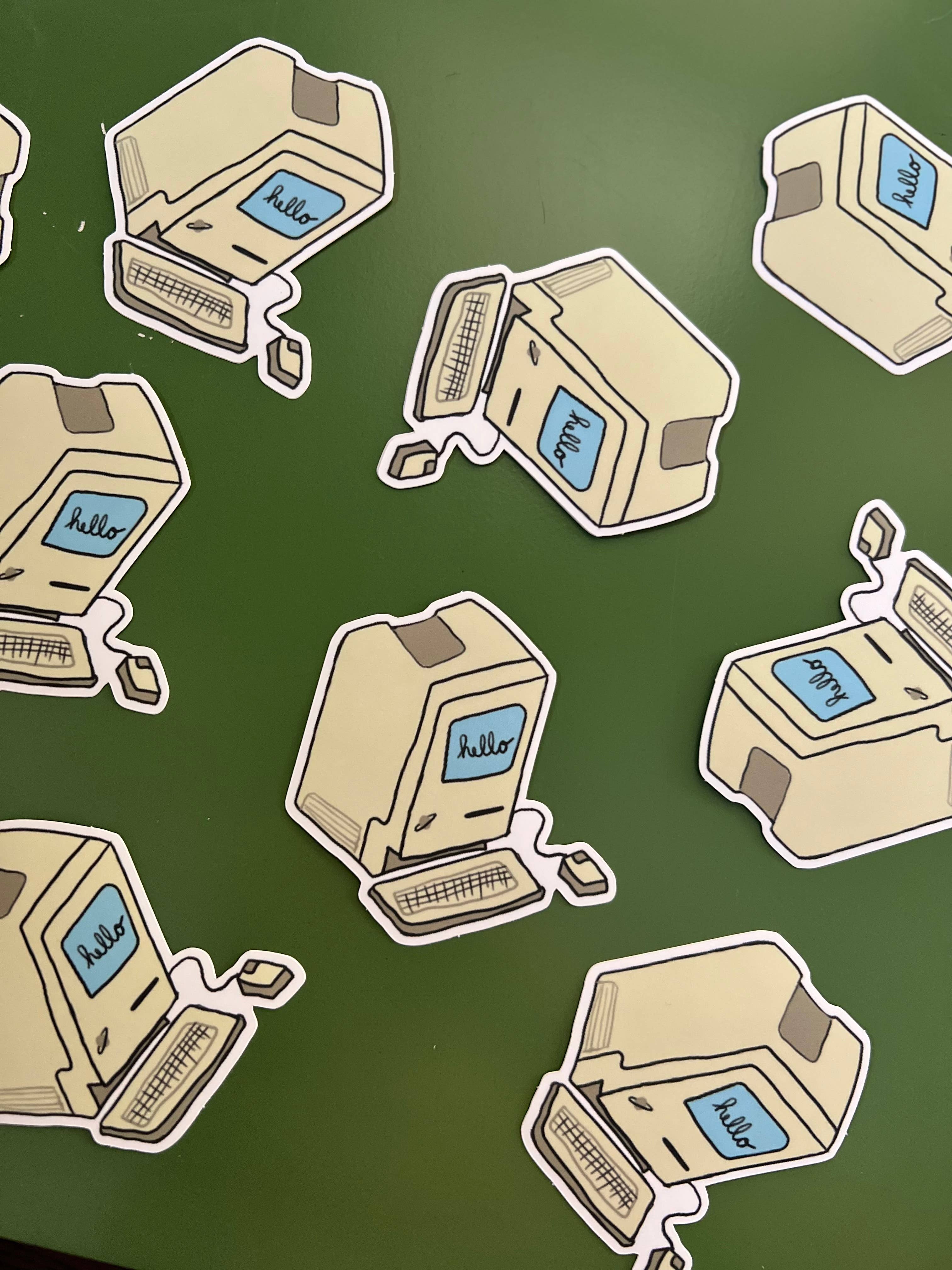 Apple Macintosh Sticker
