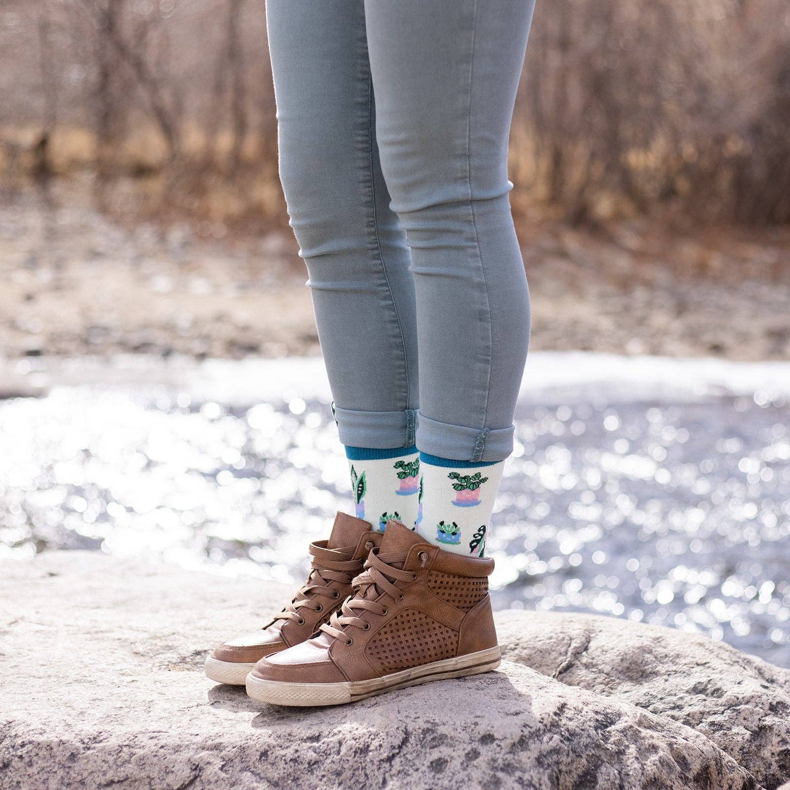 Happy Planter Socks
