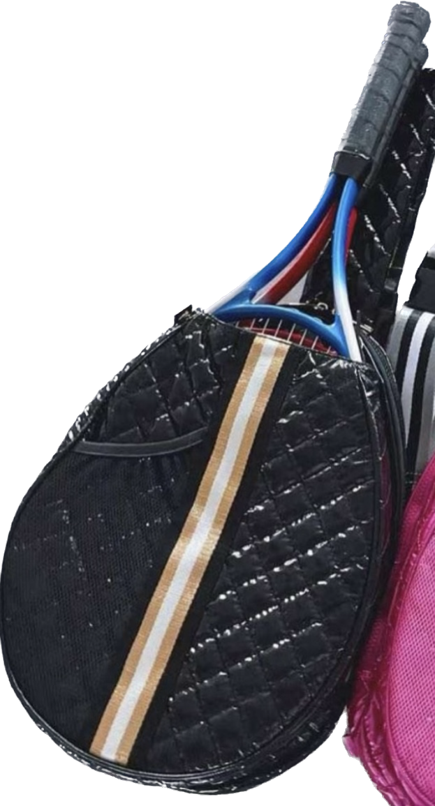 Grace Pickle Ball Sling Black Patent