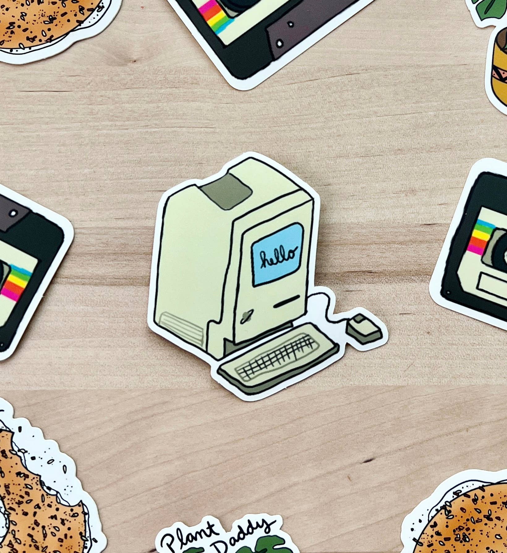 Apple Macintosh Sticker