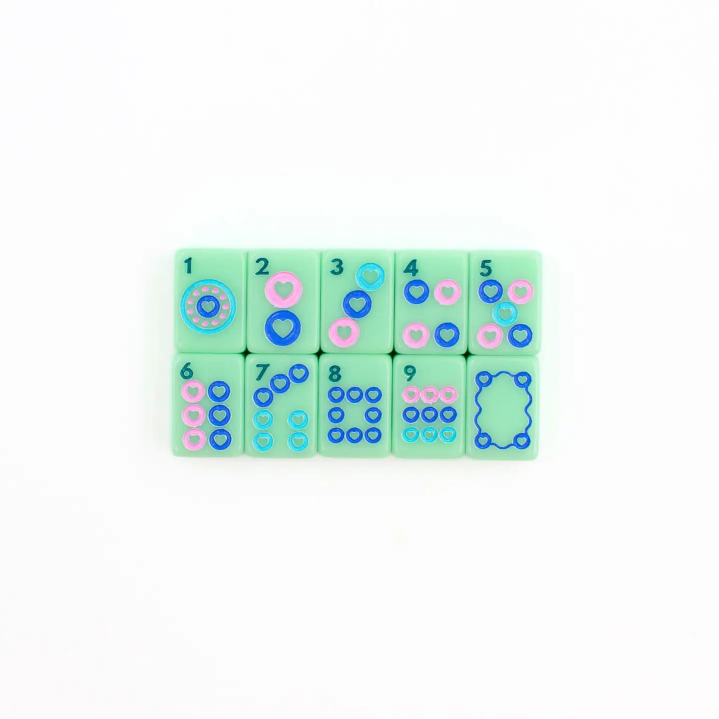 Mini Travel Mahjong | Mini Anywhere Series | Green - Preorder