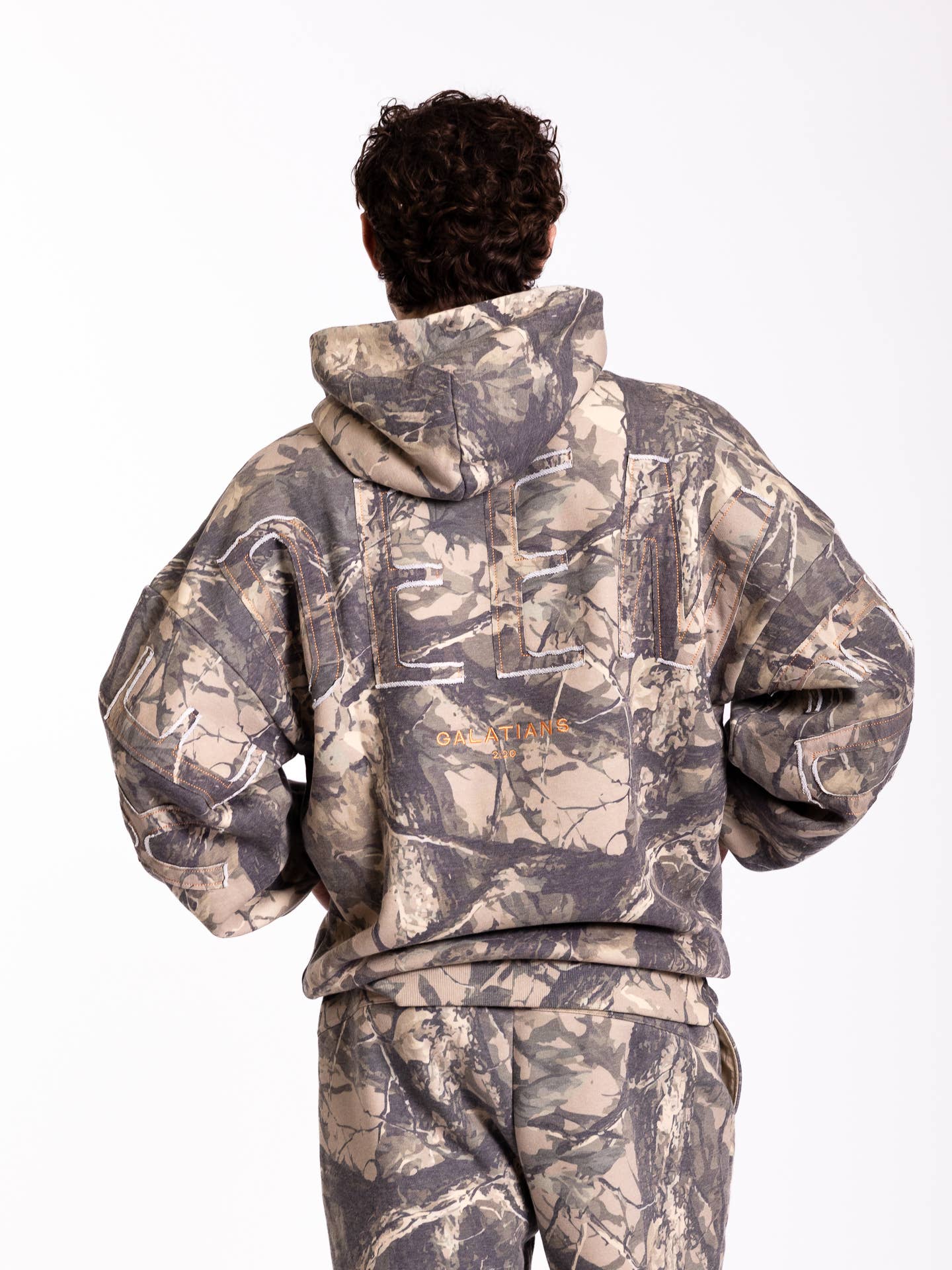 Kingdom Essential Patchwork Hoodie - Redeemed - Dark Camo