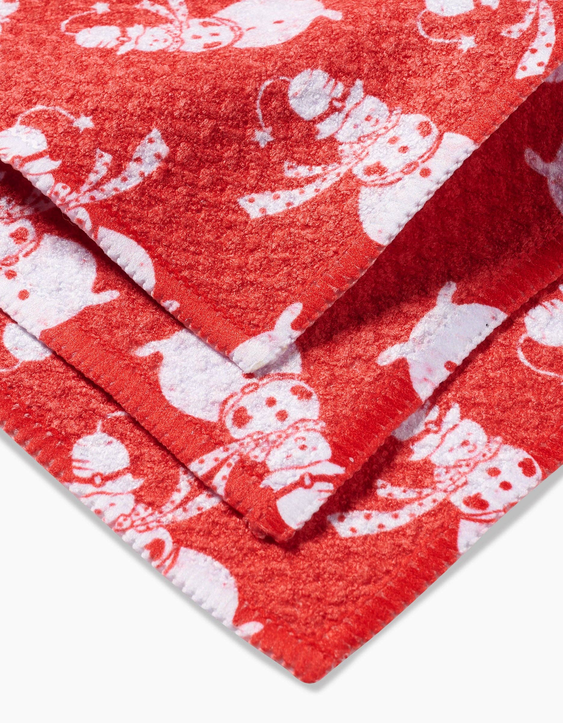 Smiley Frosty Dishcloth Set