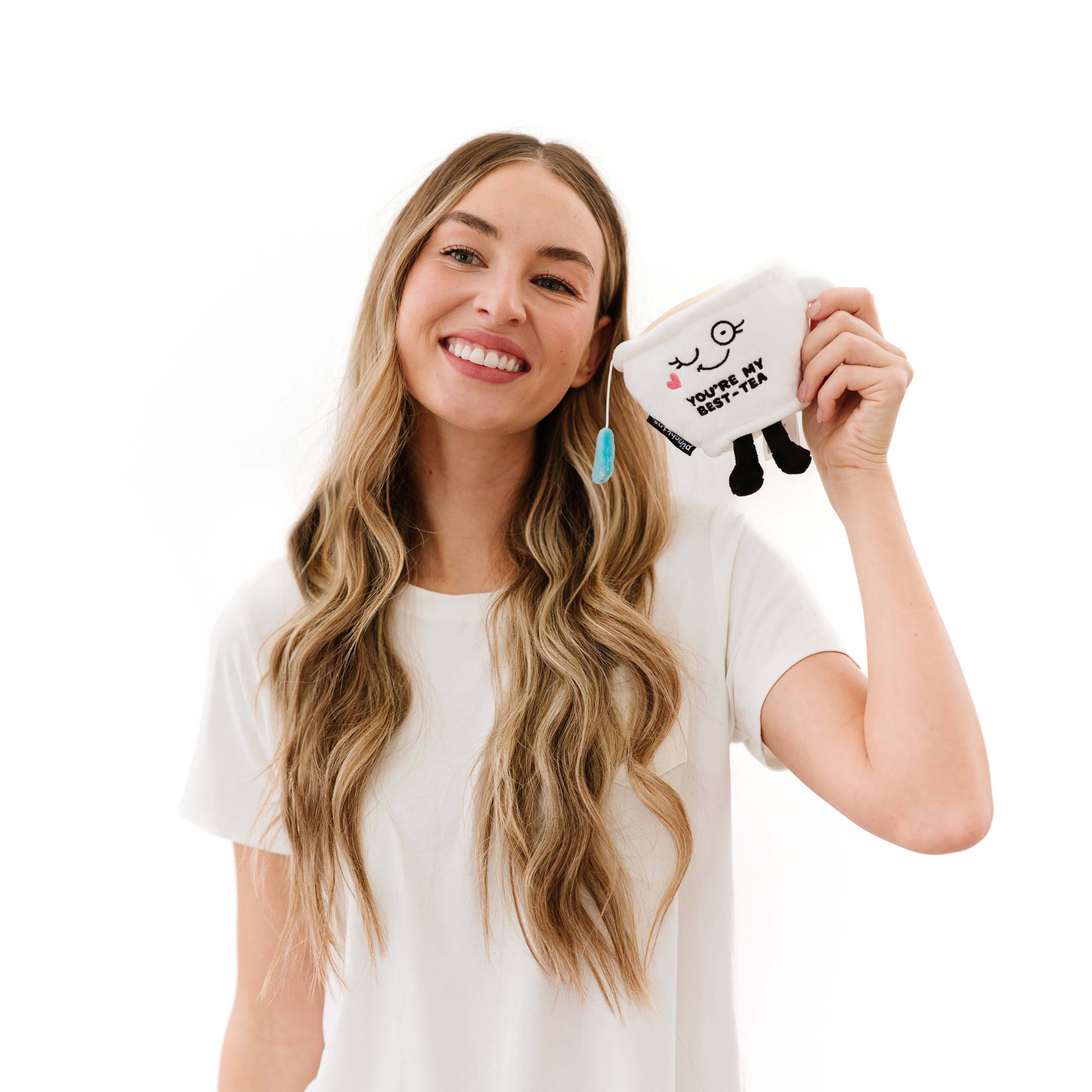 Punchkins "You're My Best-tea" Plush Gift