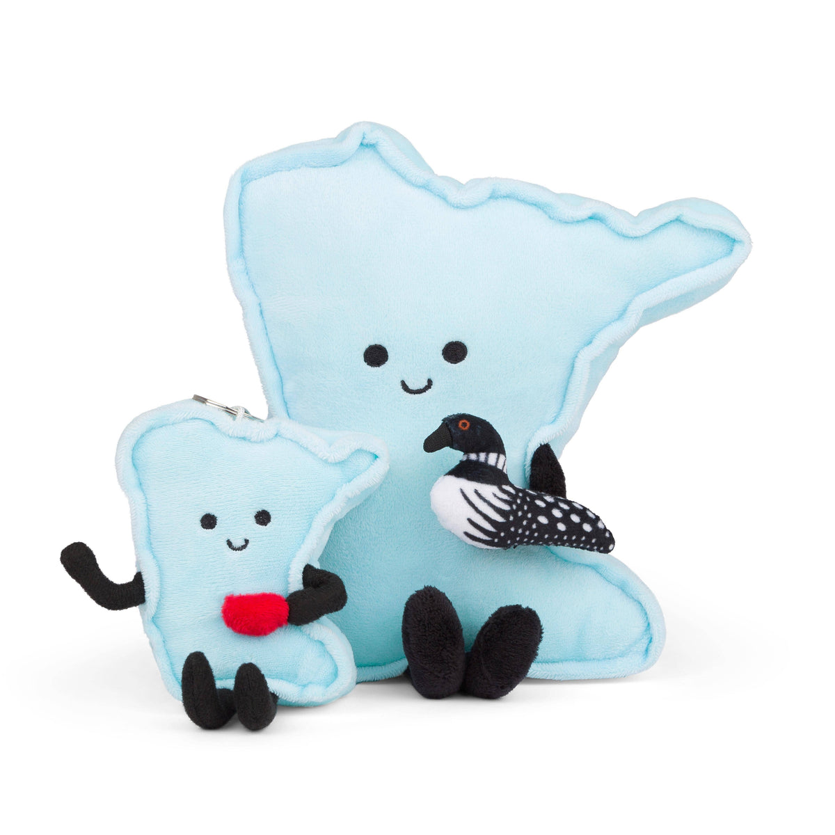 Minnesota State Plush with Tiny Loon