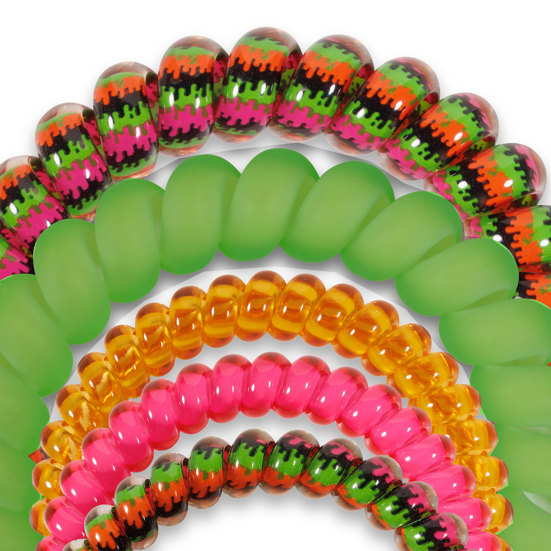 Spiral Hair Coils | Mix Pack | Fright Night Hair Ties