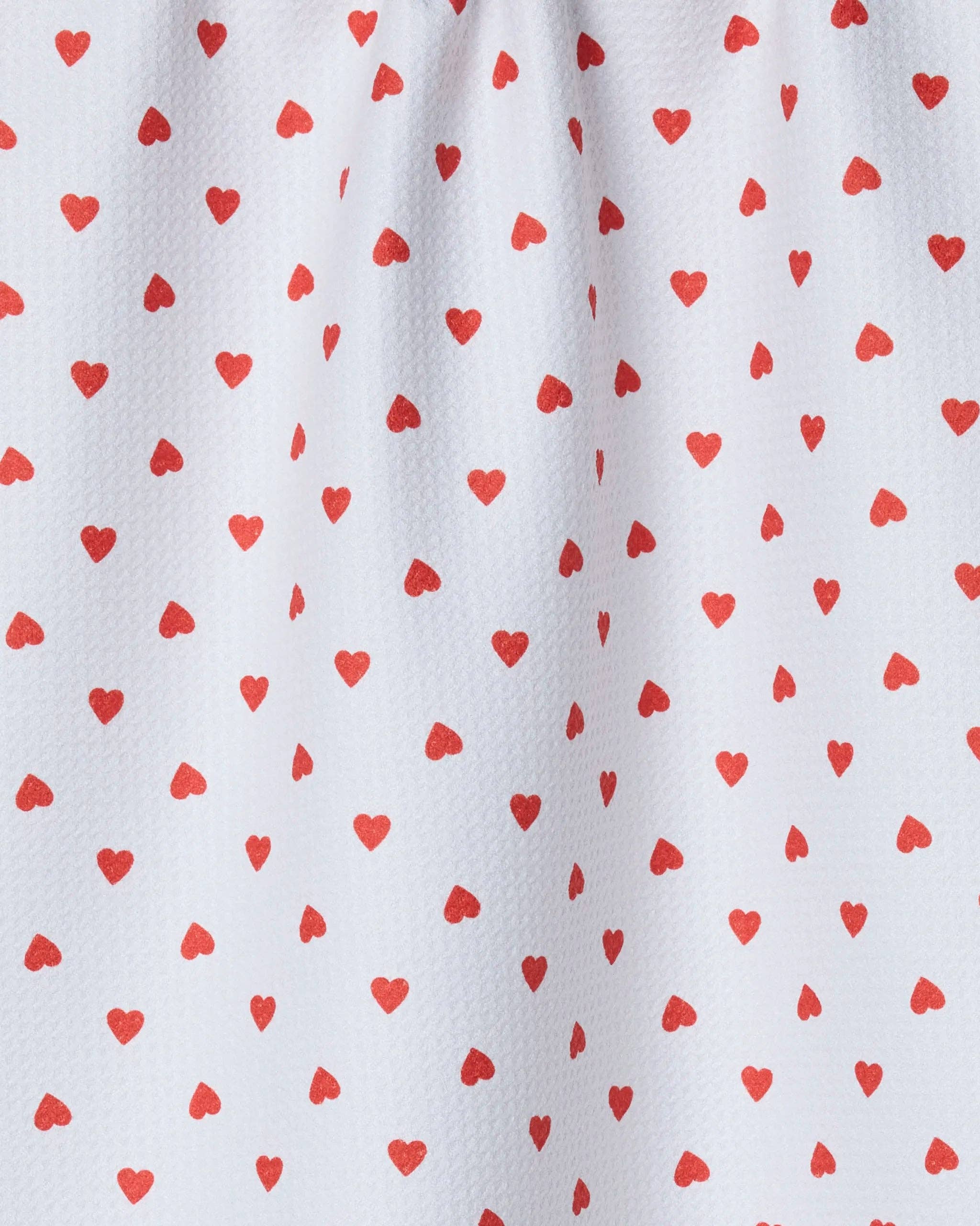 Baby Hearts Tea Towel