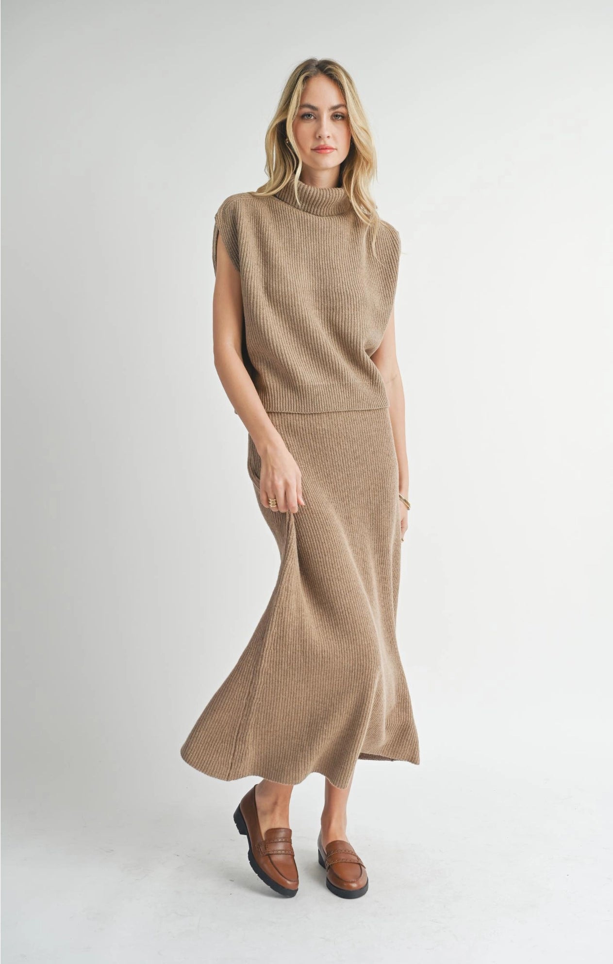 Crosby Ribbed Turtleneck