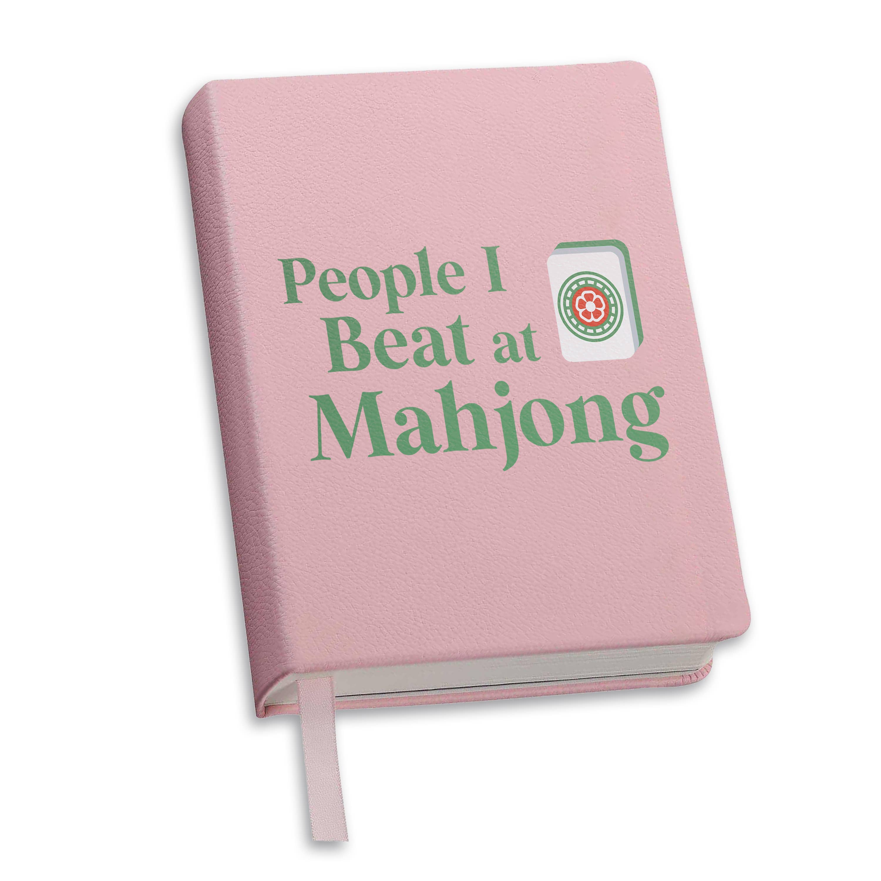 Journal (Pink) - People I Beat at Mahjong