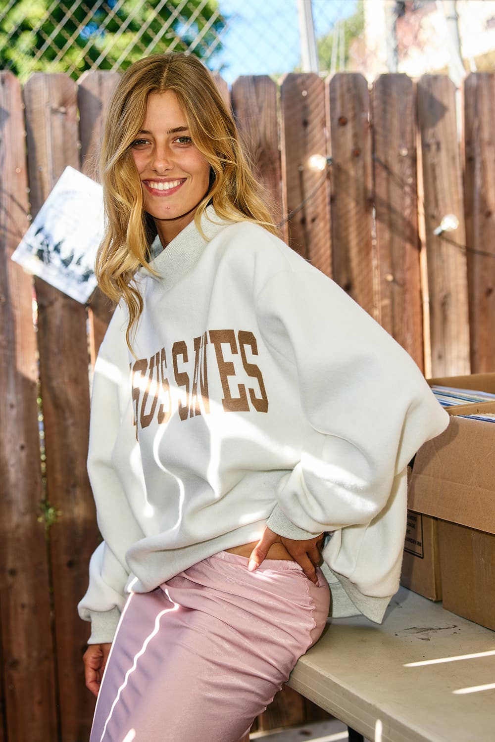 CROSS 'CROSS &JESUS SAVES' Reversible Sweatshirt