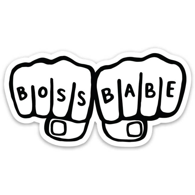 Boss Babe Sticker Card