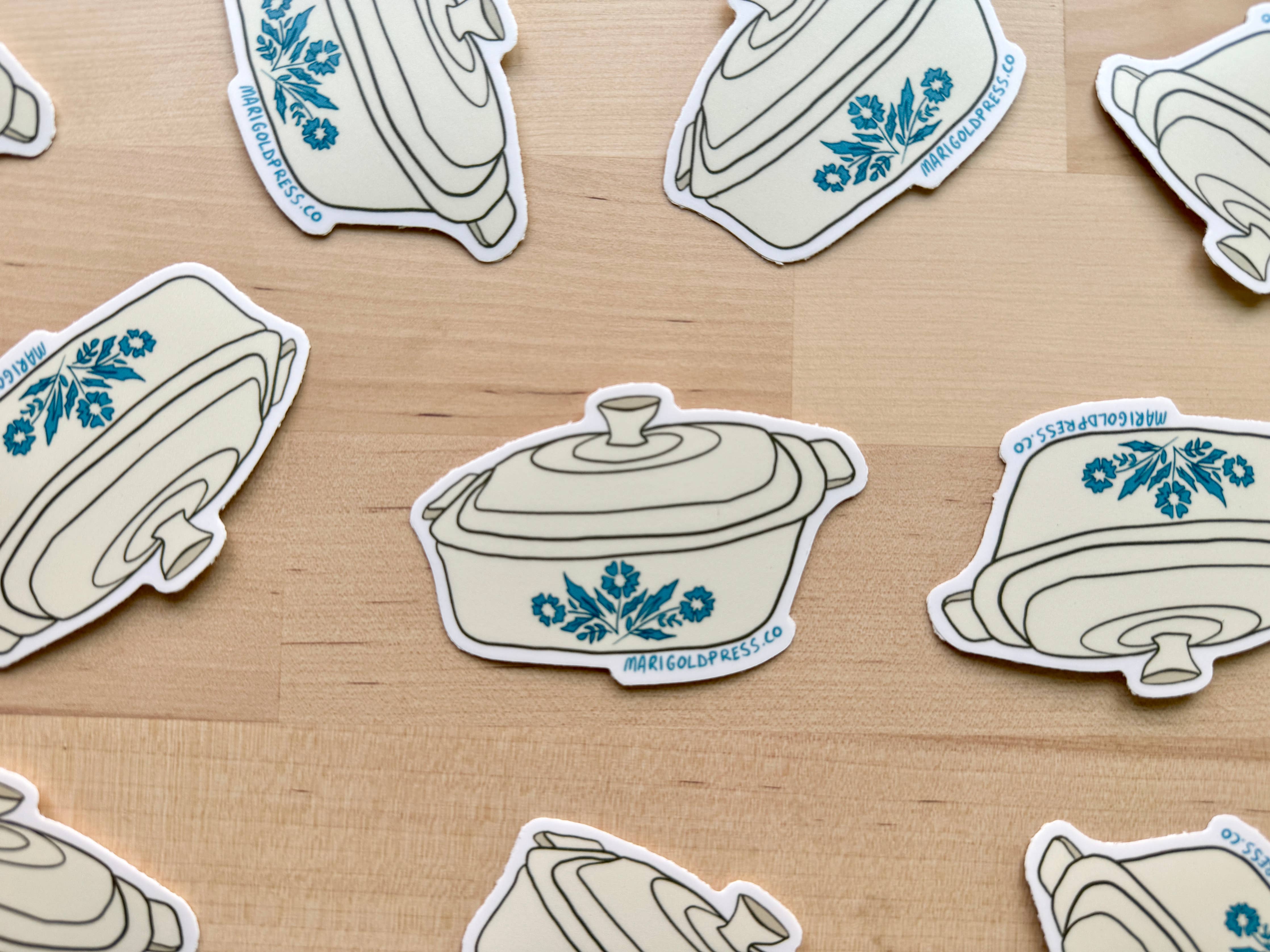 Vintage Corningware/Pyrex Sticker