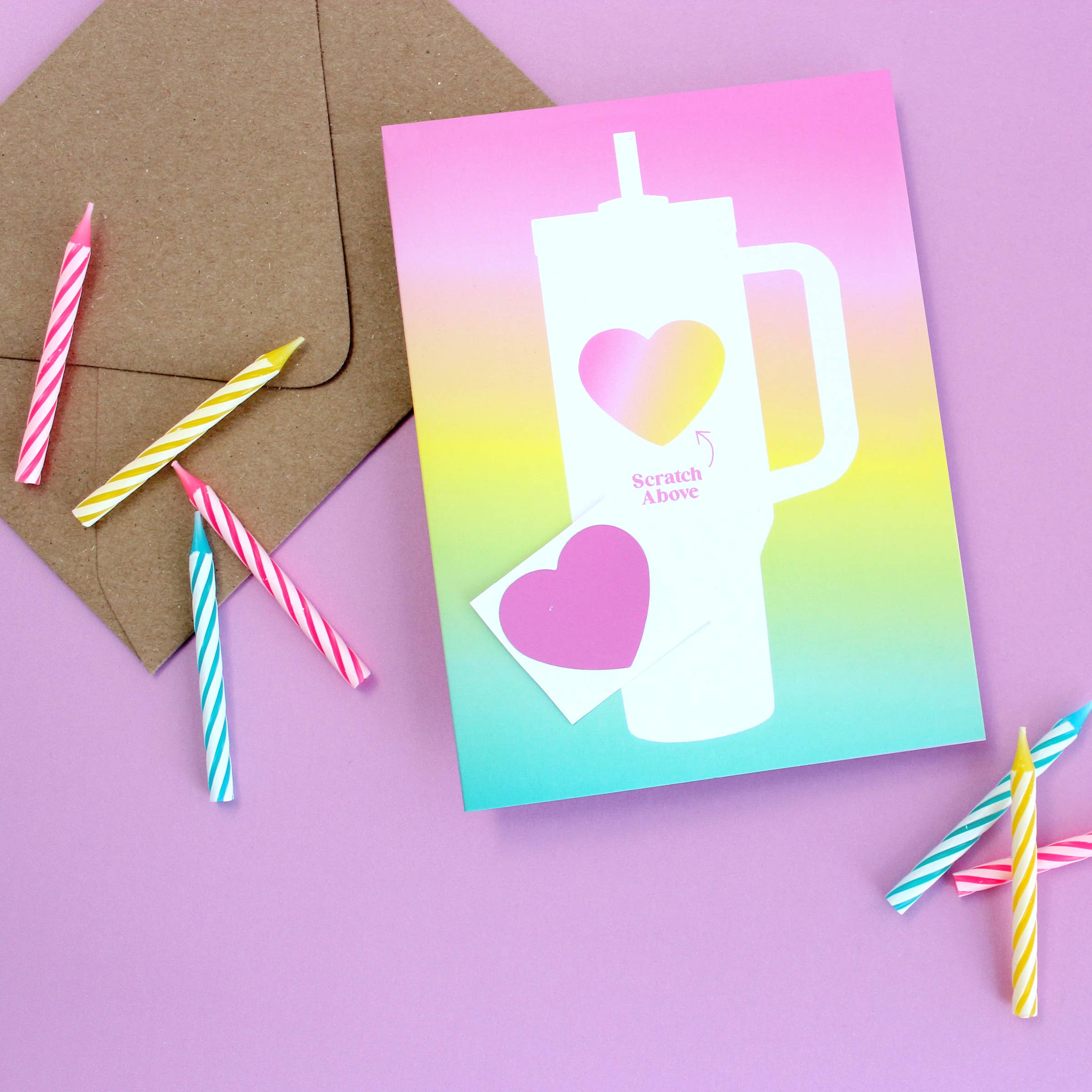 Scratch-off Greeting Card - Stanley Cup