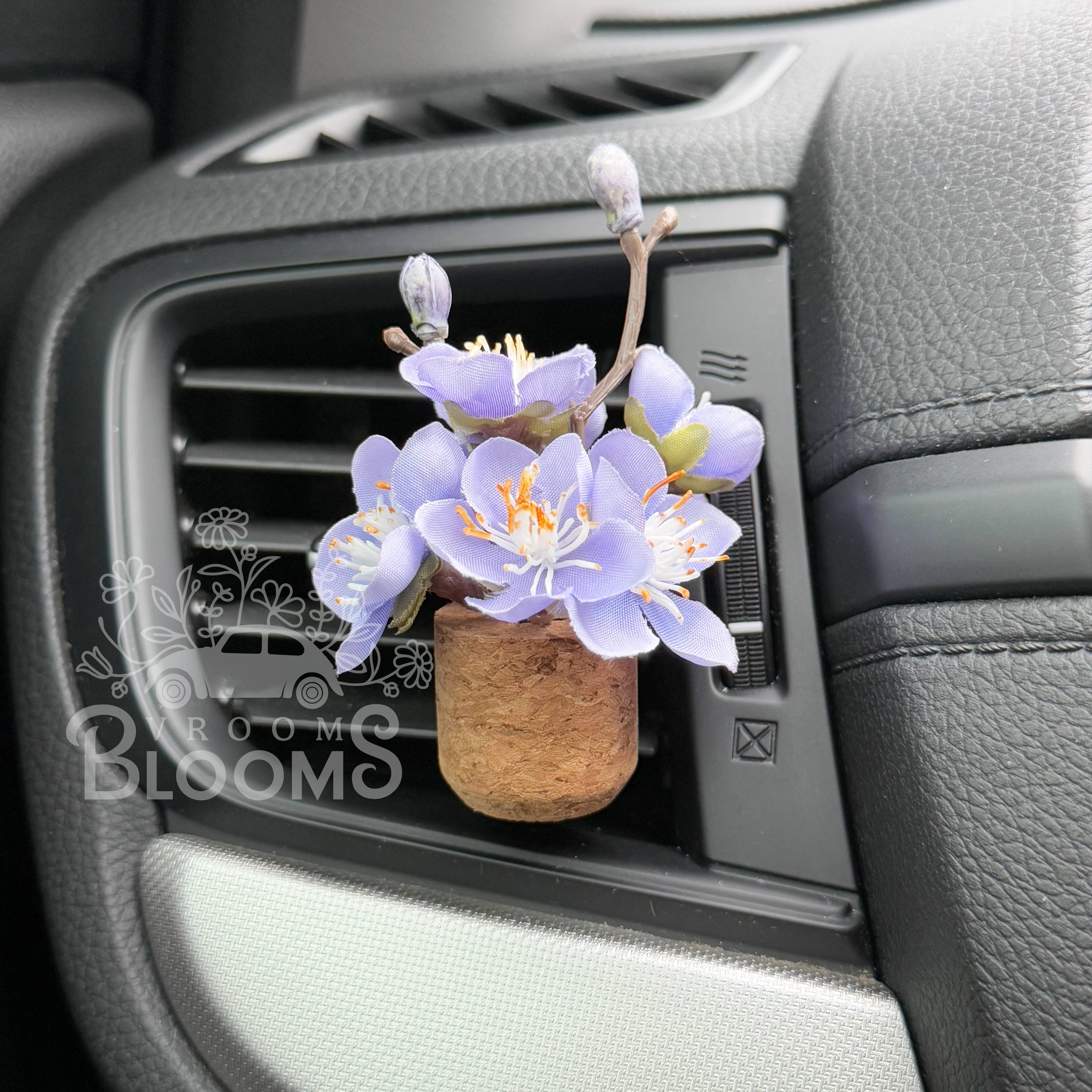 Plant Car Vent Clip Air Freshener Diffuser (Reusable)