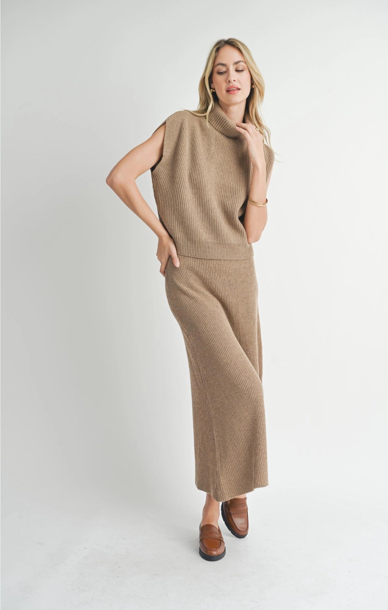 Crosby Ribbed Turtleneck