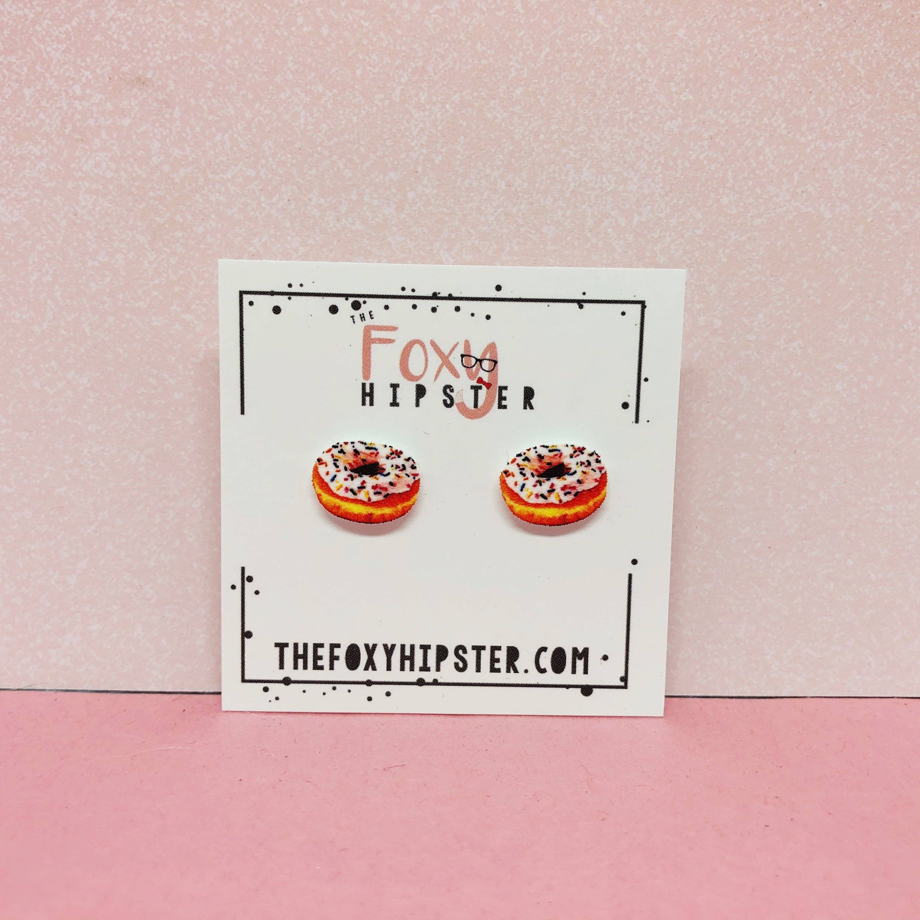 Donut Stud Earrings