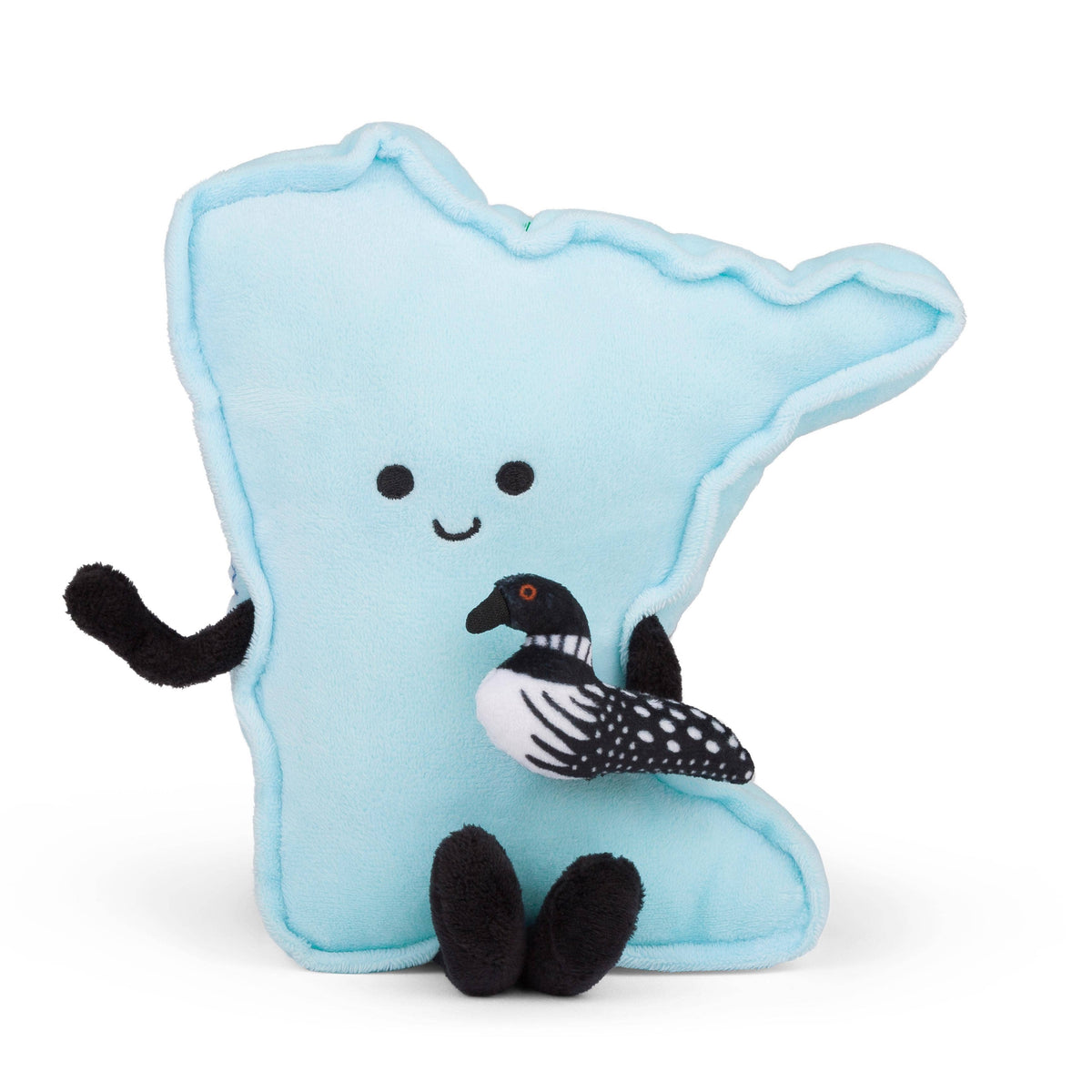 Minnesota State Plush with Tiny Loon