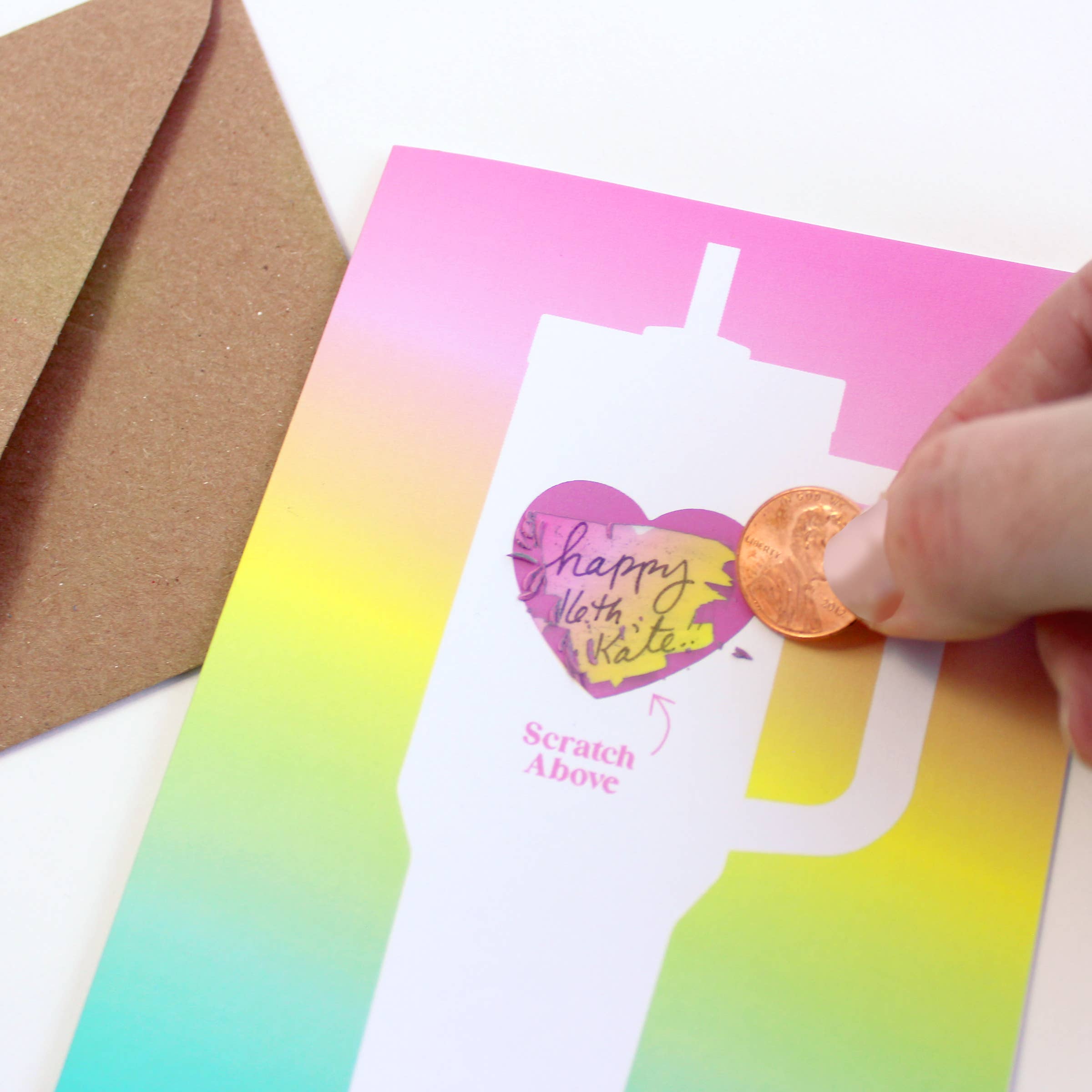 Scratch-off Greeting Card - Stanley Cup