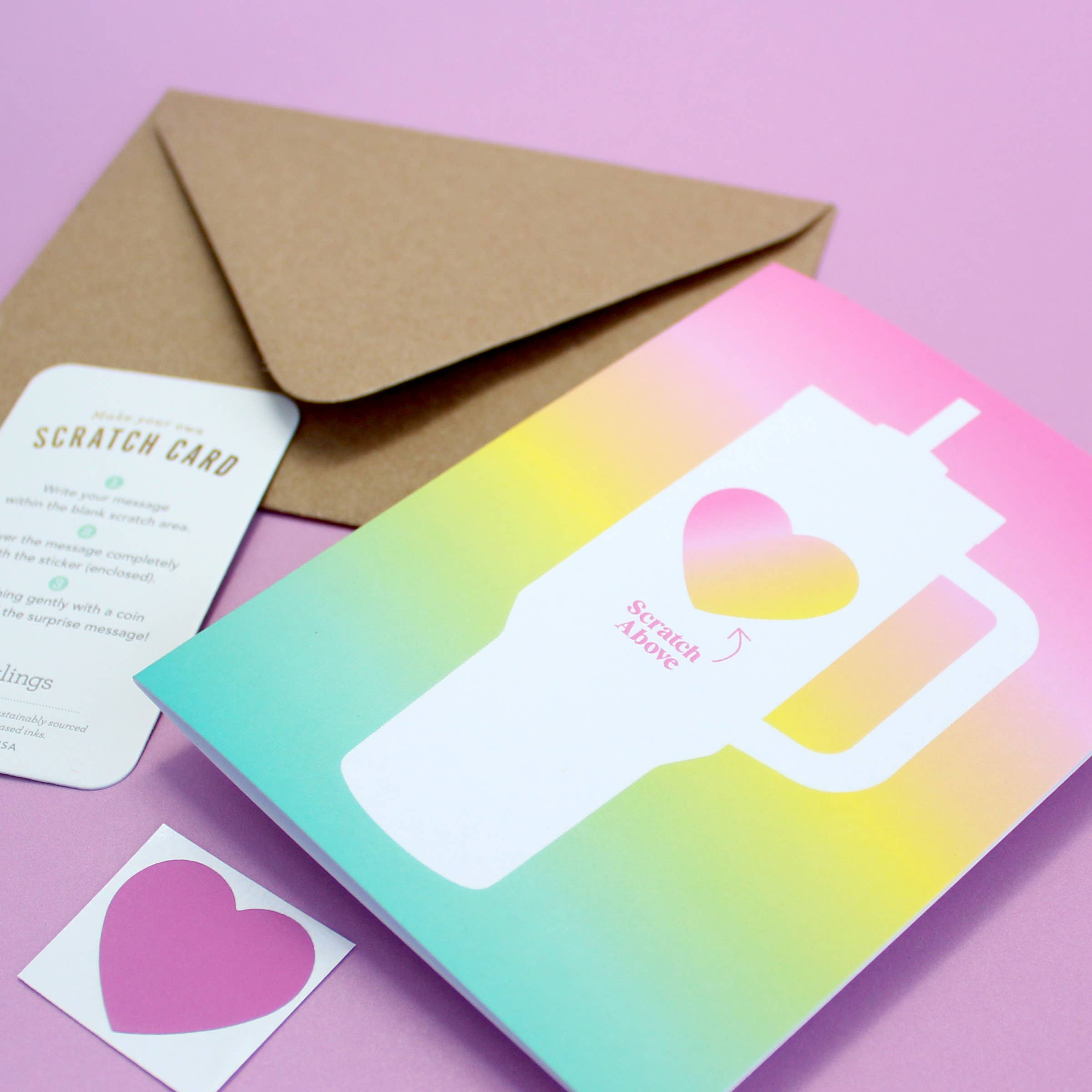 Scratch-off Greeting Card - Stanley Cup