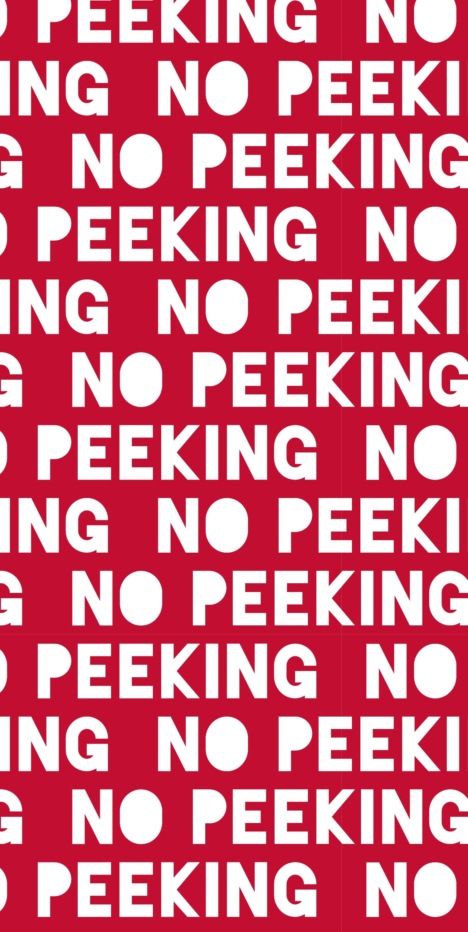 No Peeking Tissue Paper