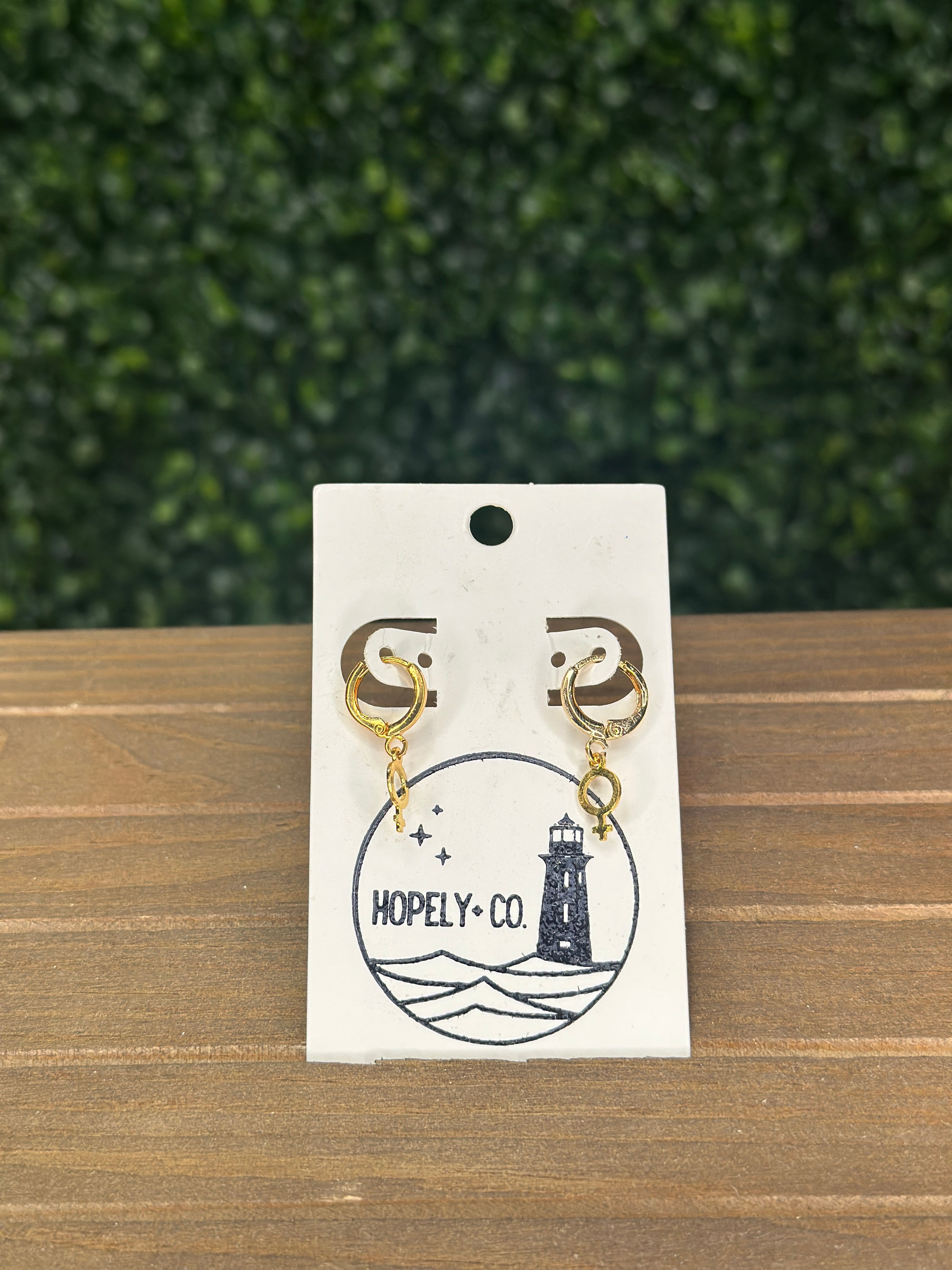 Hopely + Co - Huggie Hoops