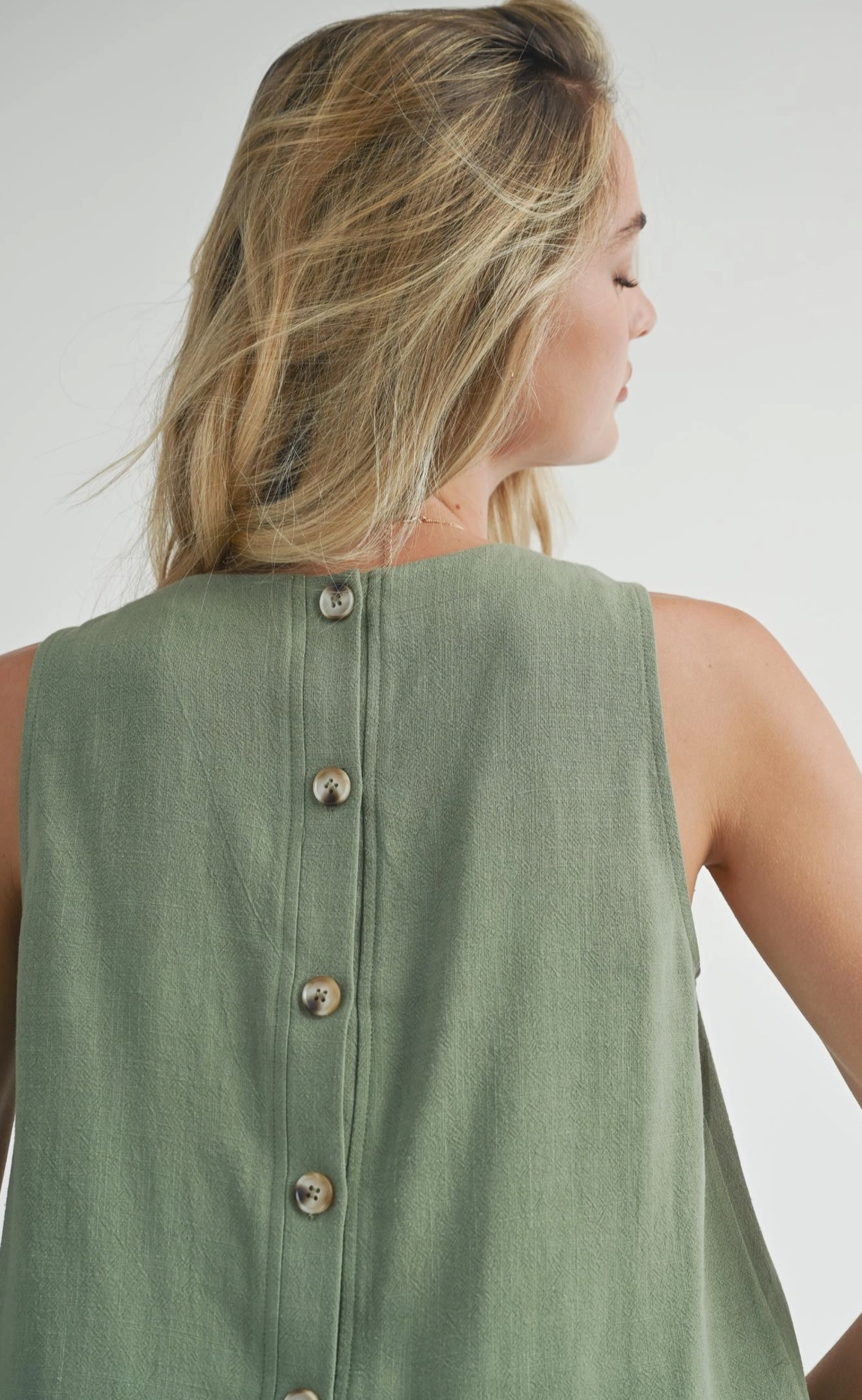 Sugarloaf Linen Tank and Pants Set
