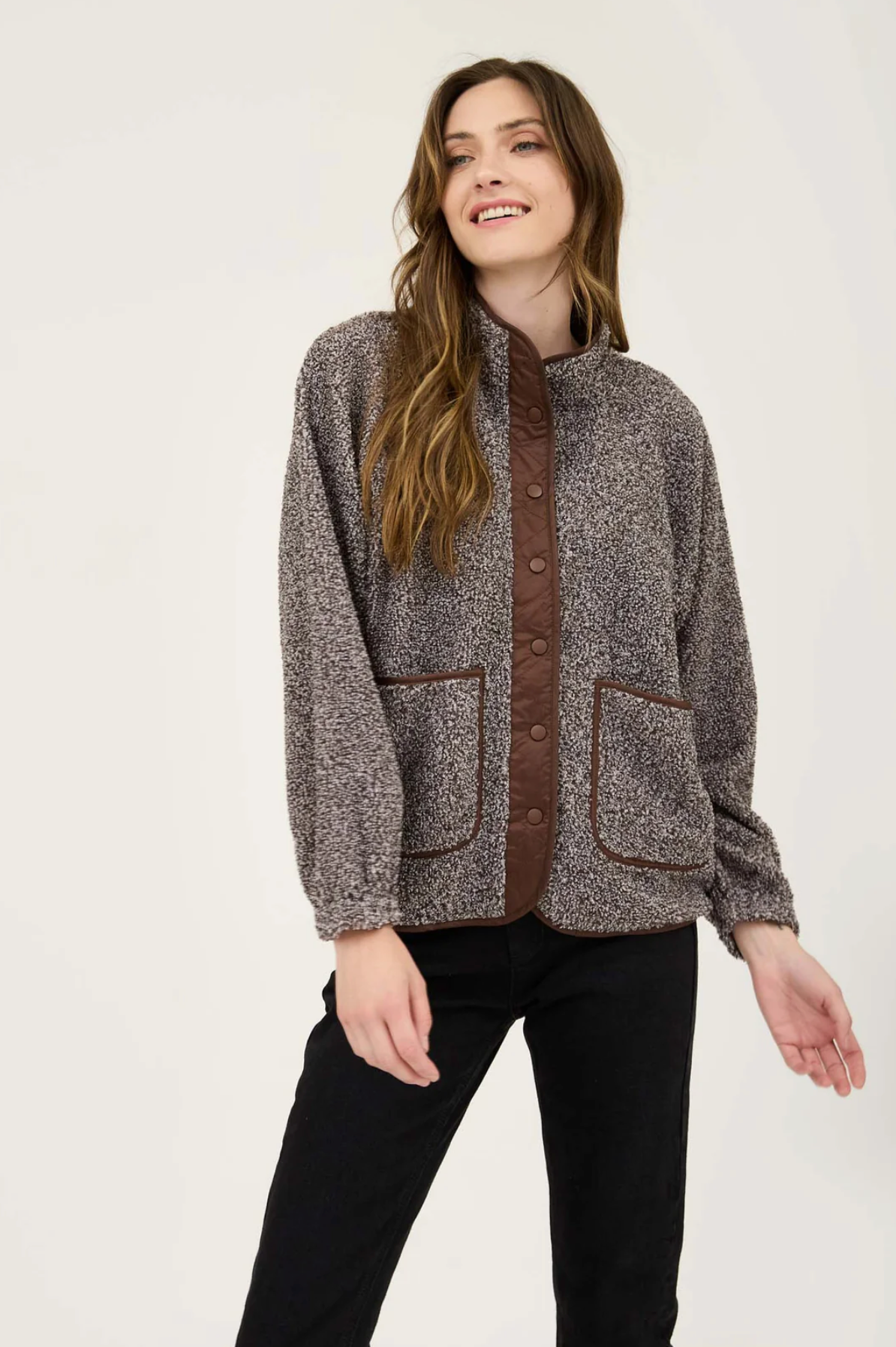 Ella Snap Button Jacket