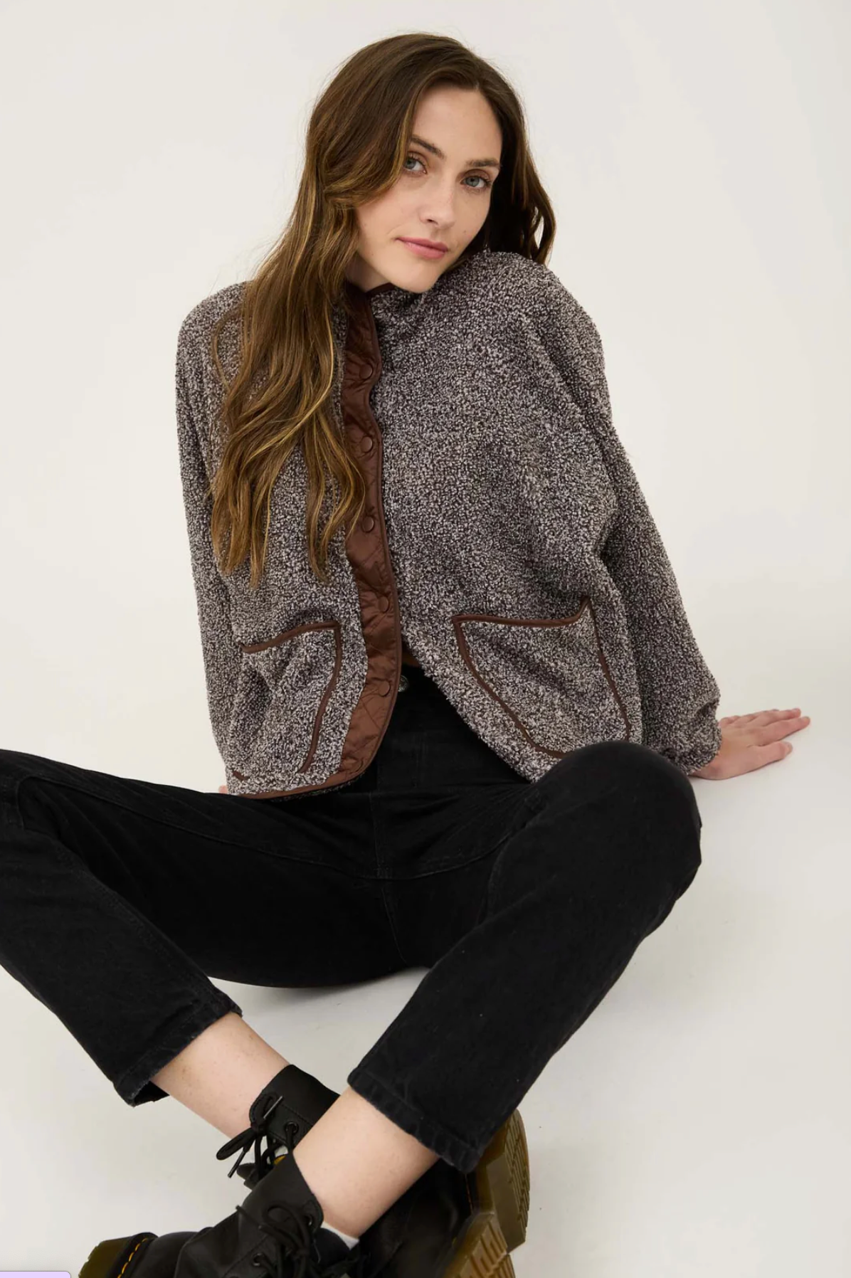 Ella Snap Button Jacket