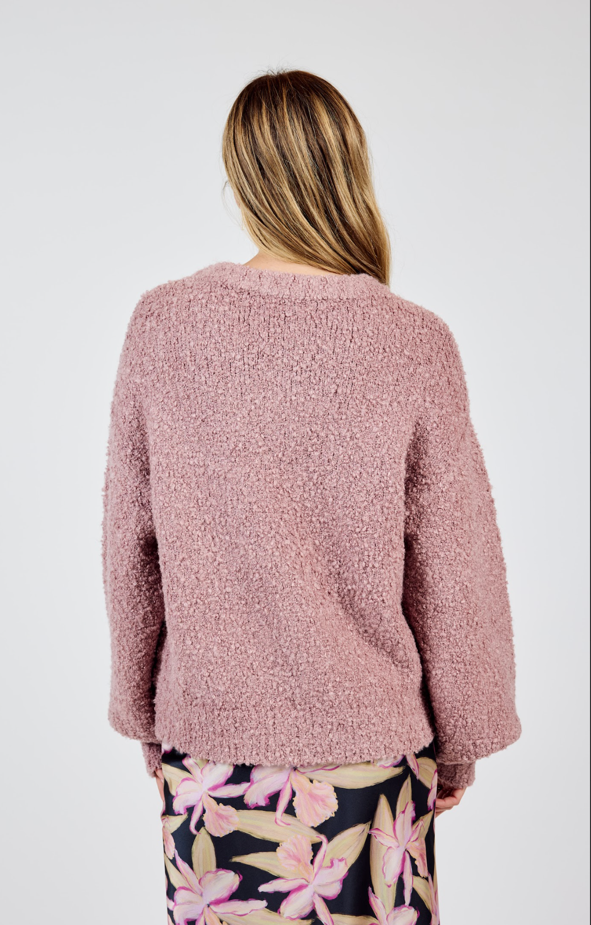 Another One Textured Crew Neck Sweater