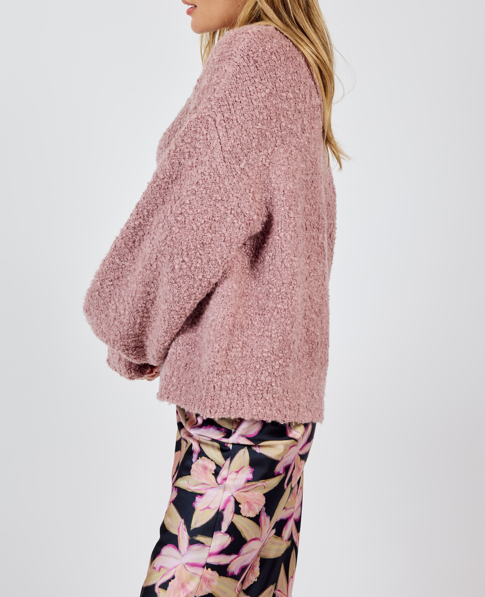 Another One Textured Crew Neck Sweater