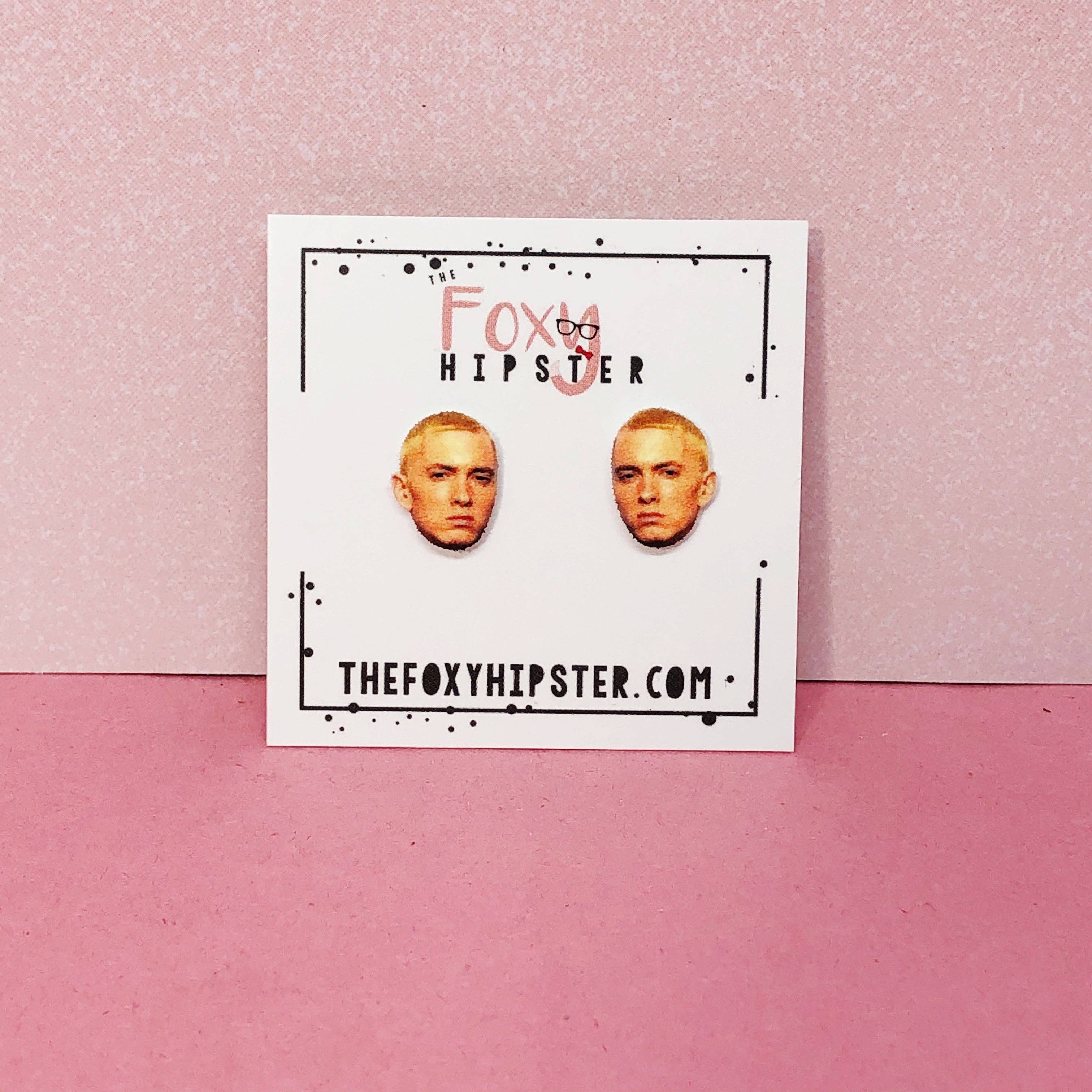 Eminem Stud Earrings