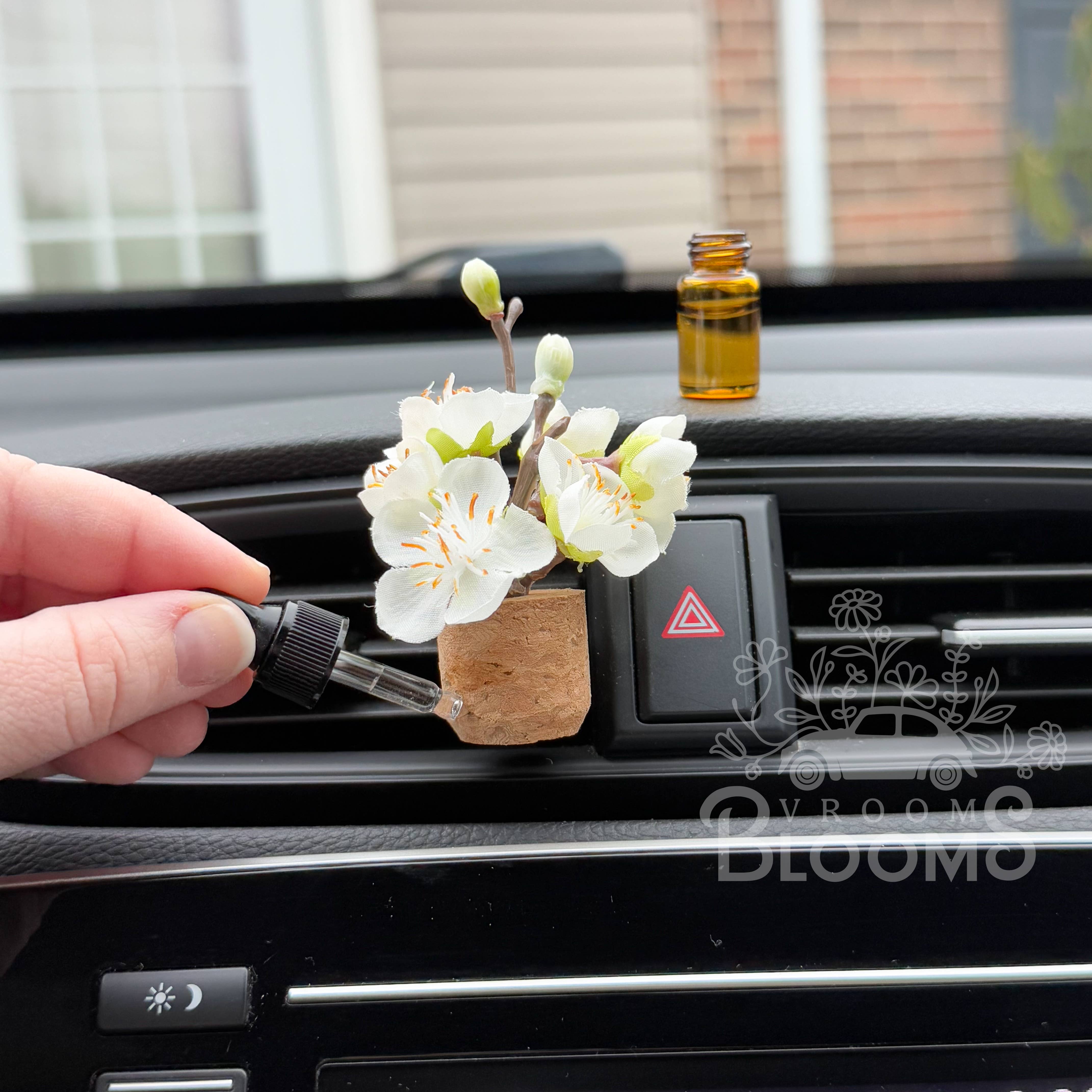 Plant Car Vent Clip Air Freshener Diffuser (Reusable)