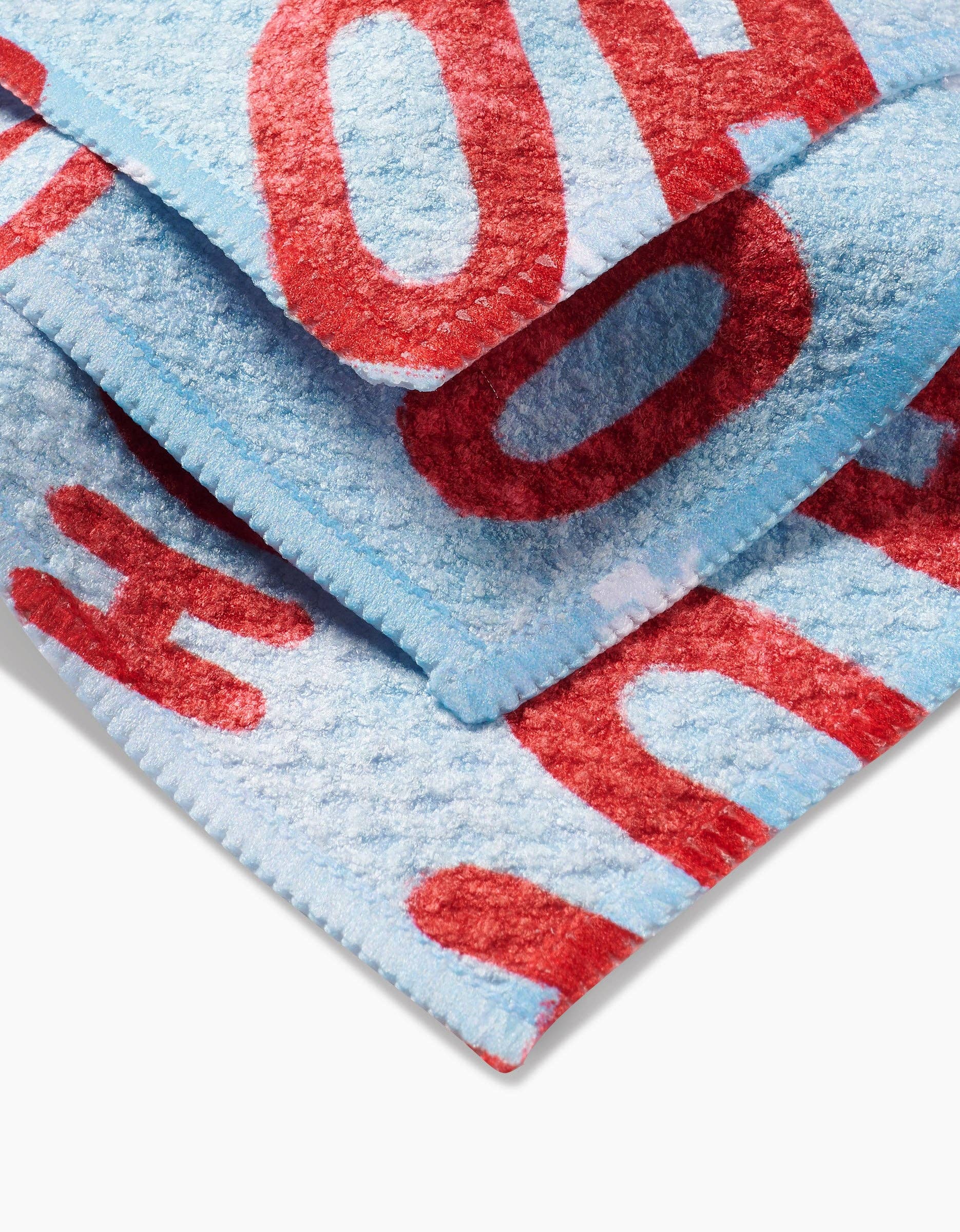 Merry Santa Claus Dishcloth Set