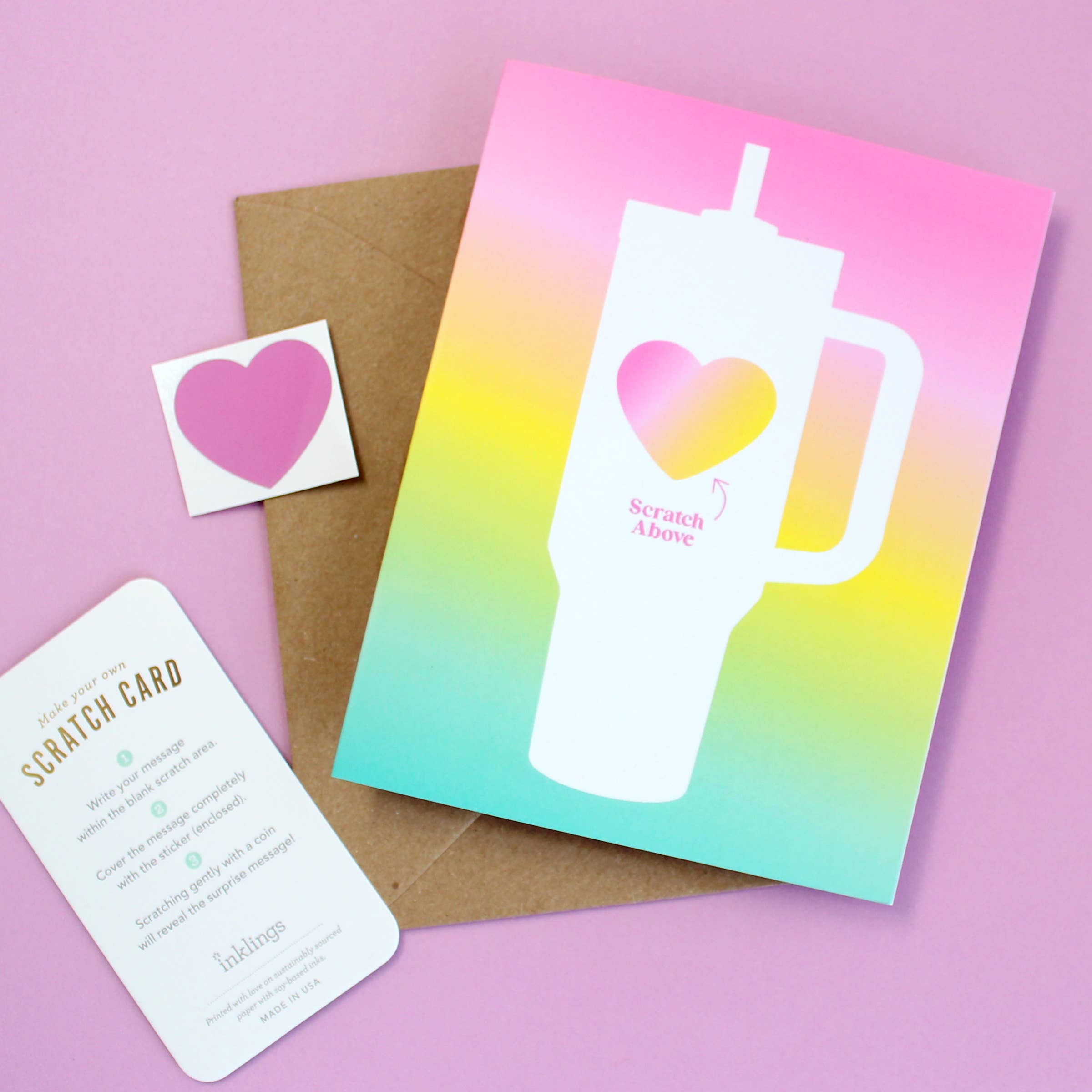 Scratch-off Greeting Card - Stanley Cup