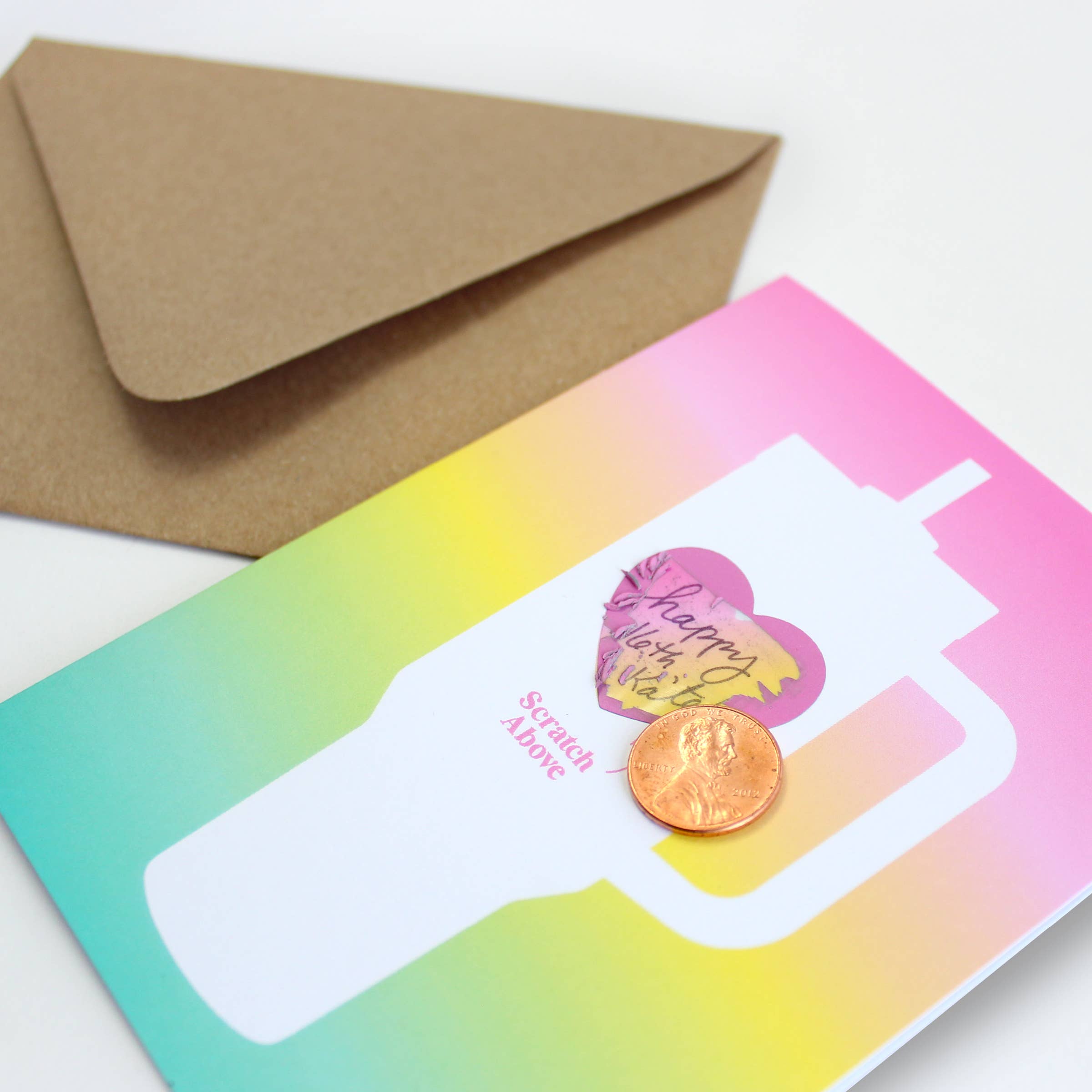 Scratch-off Greeting Card - Stanley Cup