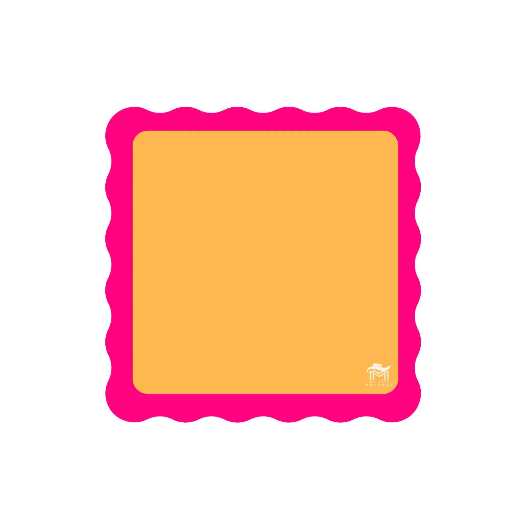 Mini Mahjong Mat | Color Wave | 21" X 21" - Preorder