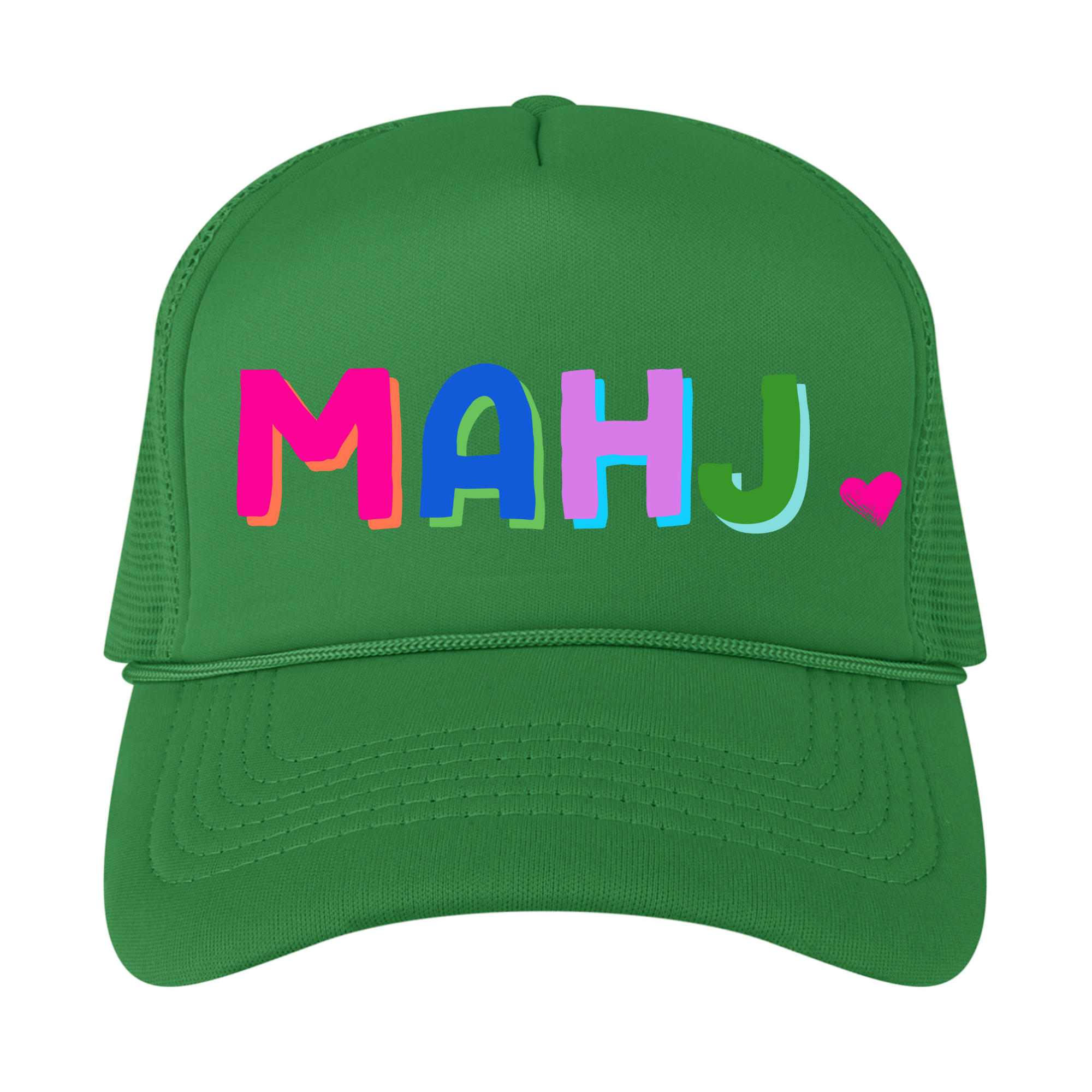Mahjong trucker hat