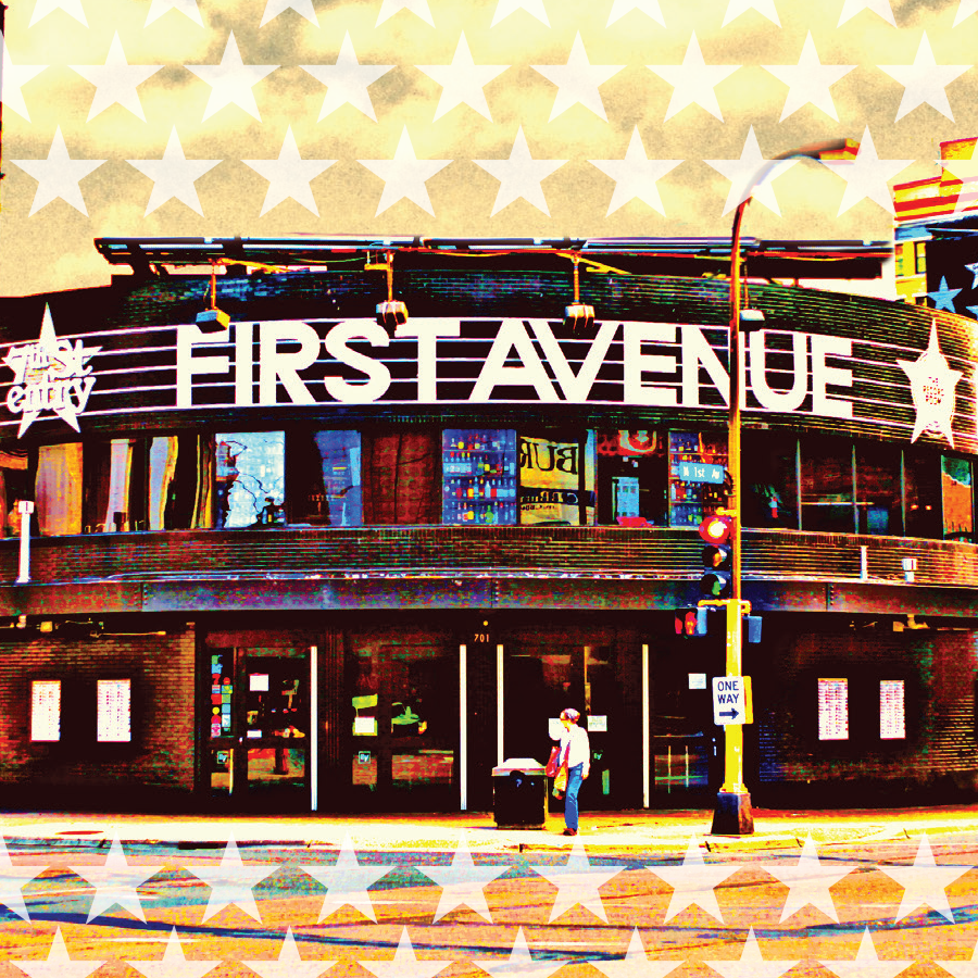 3x3 Magnet - MN MInnesota First Avenue (1st Ave)