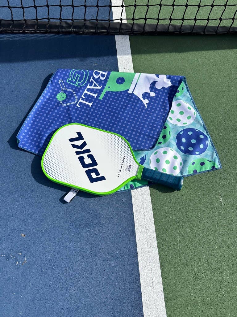 Pickleball King Double-Sided Microfiber Athletic Towel