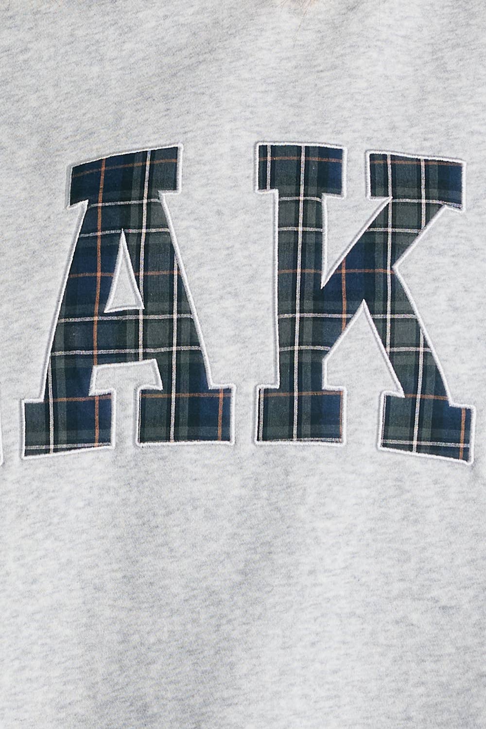 Embroidered "LAKE" Mock Neck Sweatshirt